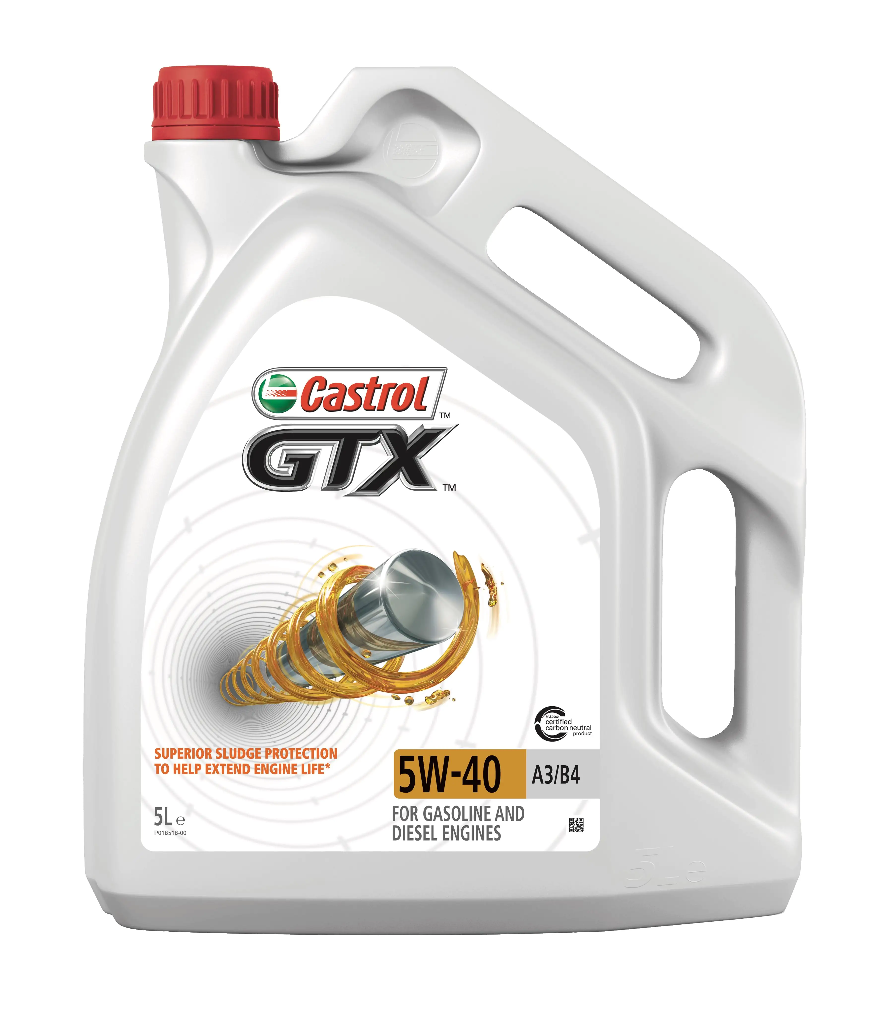 Castrol Motoröl GTX 5W-40 A3-B4 5L
