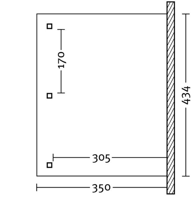 SKAN HOLZ Terrassenüberdachung Rimini 434 x 350 cm, Douglasie, natur SKAN HOLZ Terrassenüberdachung Rimini 434 x 350 cm, Douglasie, natur