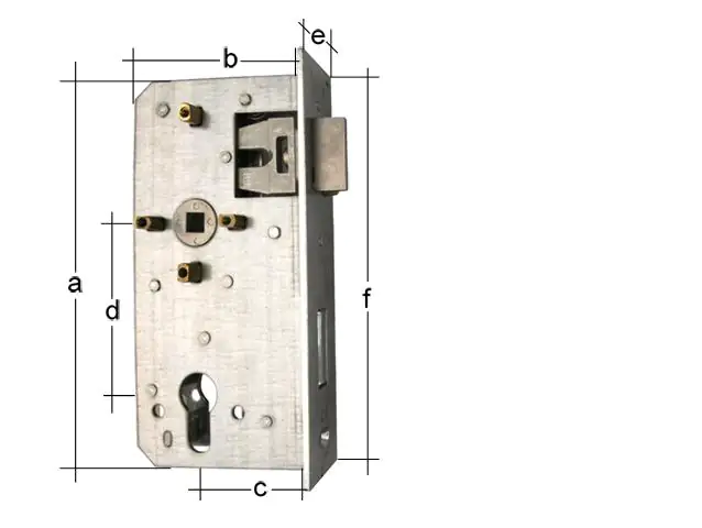 Alberts Ersatzschloss Dornm. 55 Schlossk. 30 verzinkt
