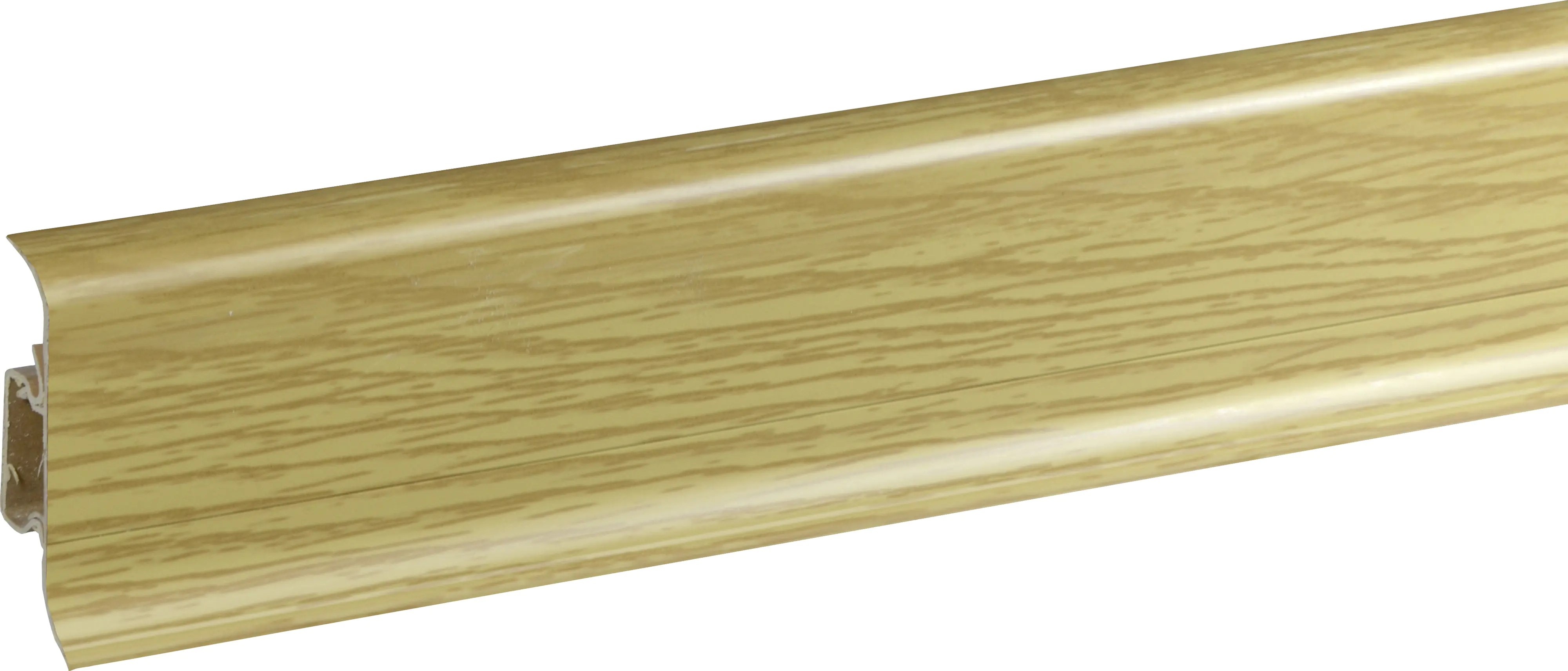 FN Neuhofer Klemmsockelleiste 250 cm 50 x 22,5 mm Eiche antik