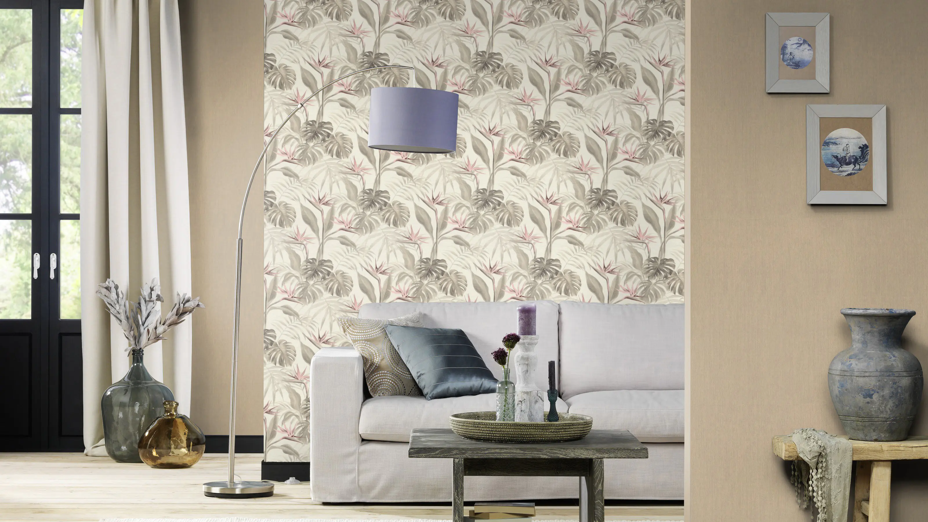 Rasch Vliestapete 529005 Mandalay rosa 10,05 x 0,53 m Rasch Vliestapete 529005 Mandalay rosa 10,05 x 0,53 m