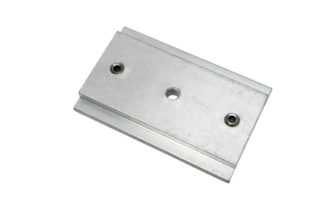 Gardinia Schienenverbinder silber, 5 cm