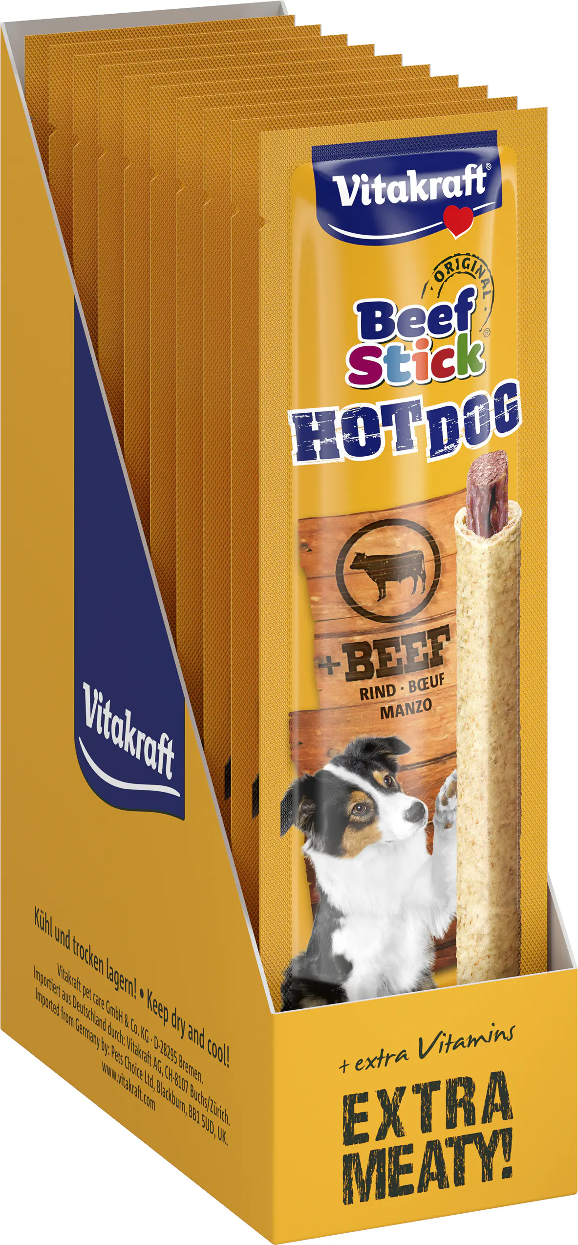 Vitakraft Beef Stick® Hot Dog 1 Stück / 30 g