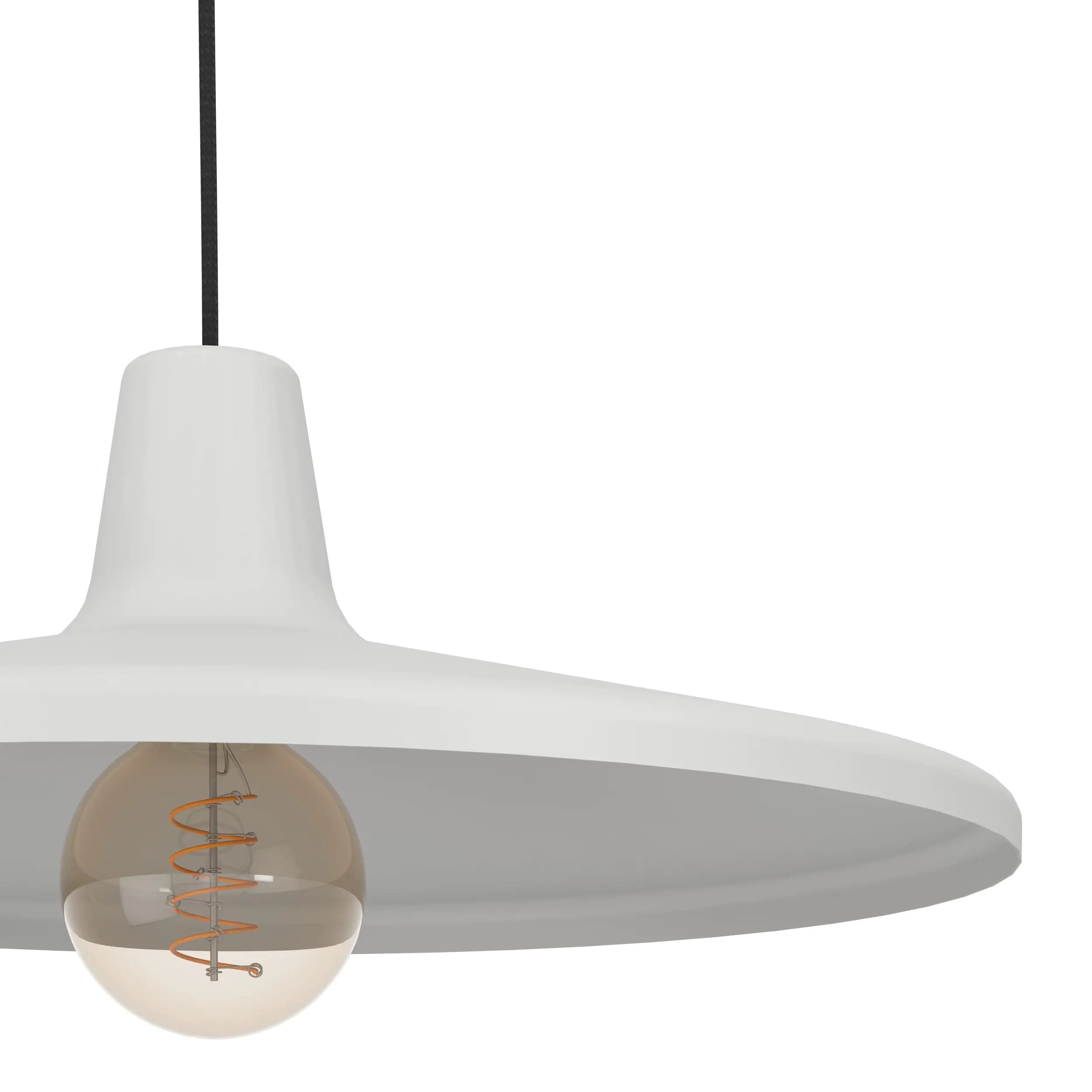 Eglo Pendelleuchte Miniere grau Ø 42 cm E27 Eglo Pendelleuchte Miniere grau Ø 42 cm E27