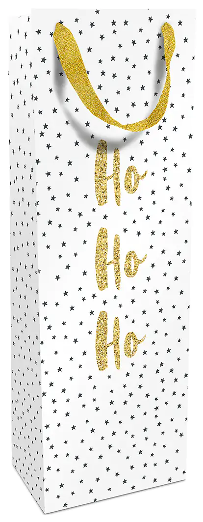 Braun & Company Geschenktasche Hoho Christmas 12 x 36 x 10 cm