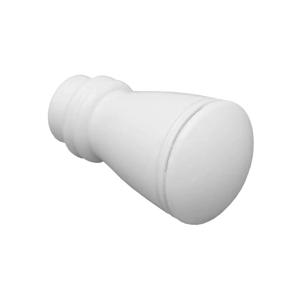 Gardinia Endknopf Siro zu Stilprogramm Chicago, Ø 20 mm, weiß, 2-er Pack