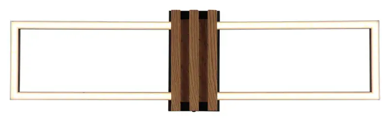 Globo Deckenleuchte Dakari I 60 x 16,8 cm schwarz warmweiß