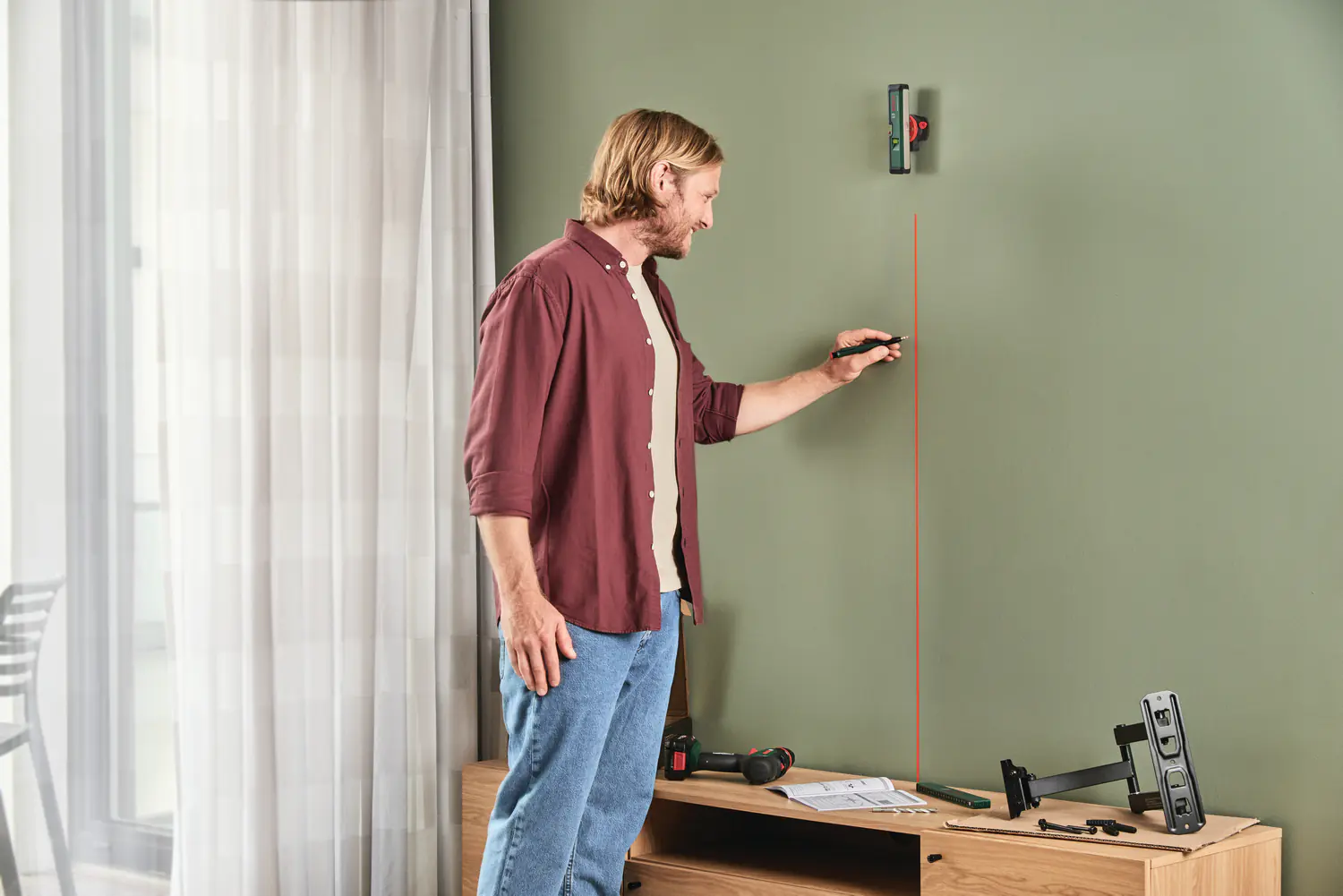 Bosch Laser-Wasserwaage UniversalWallLevel