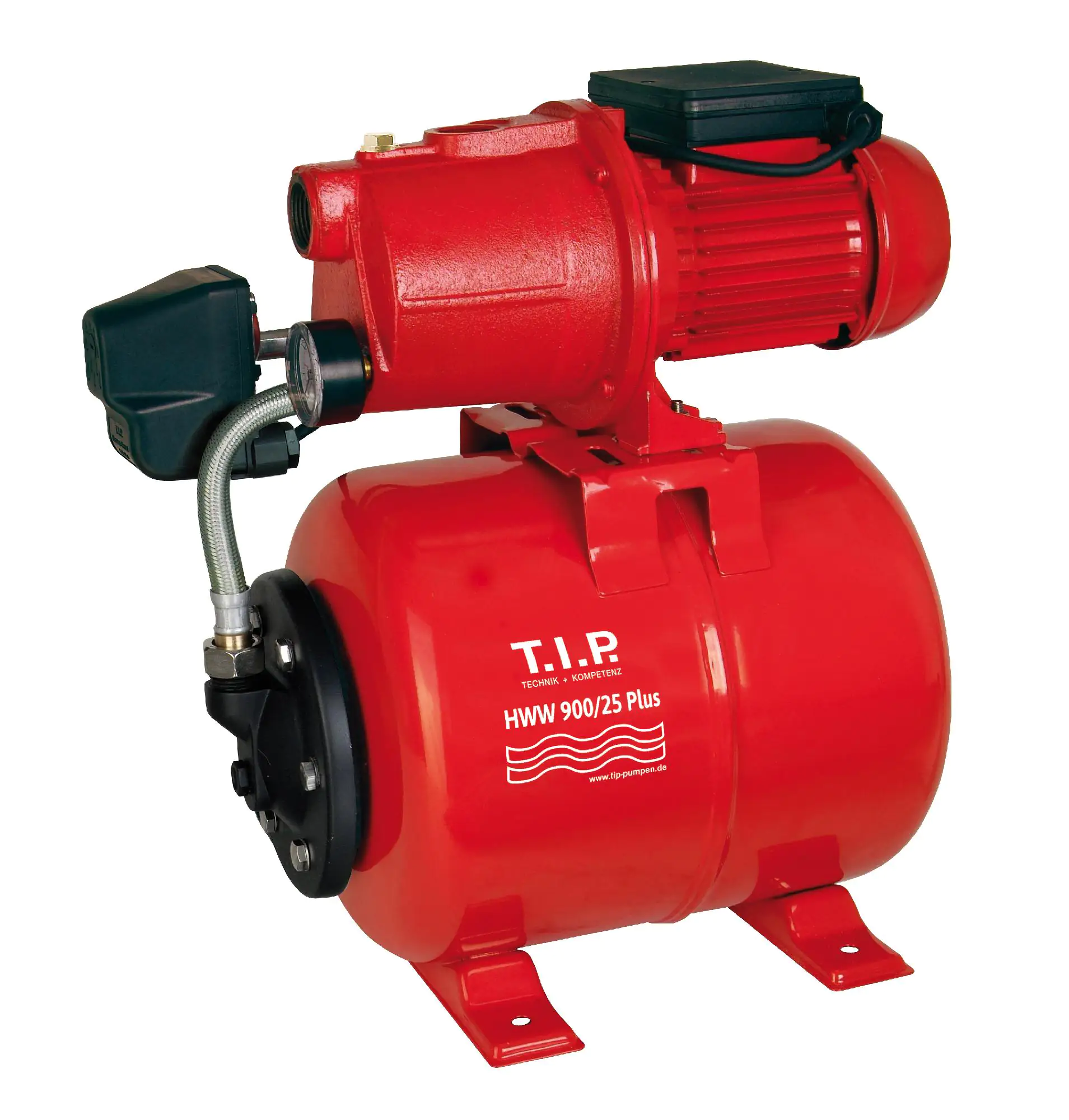 T.I.P. Hauswasserwerk HWW 900/25 Fördermenge max.: 2.800 l/h, 600 W T.I.P. Hauswasserwerk HWW 900/25 Fördermenge max.: 2.800 l/h, 600 W