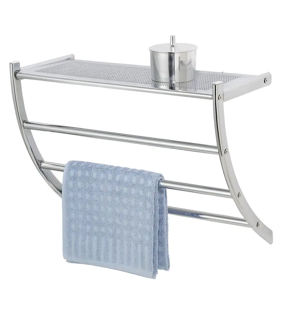 Wenko Exclusiv Wandregal Pescara Stahl, chrom Wenko Exclusiv Wandregal Pescara Stahl, chrom