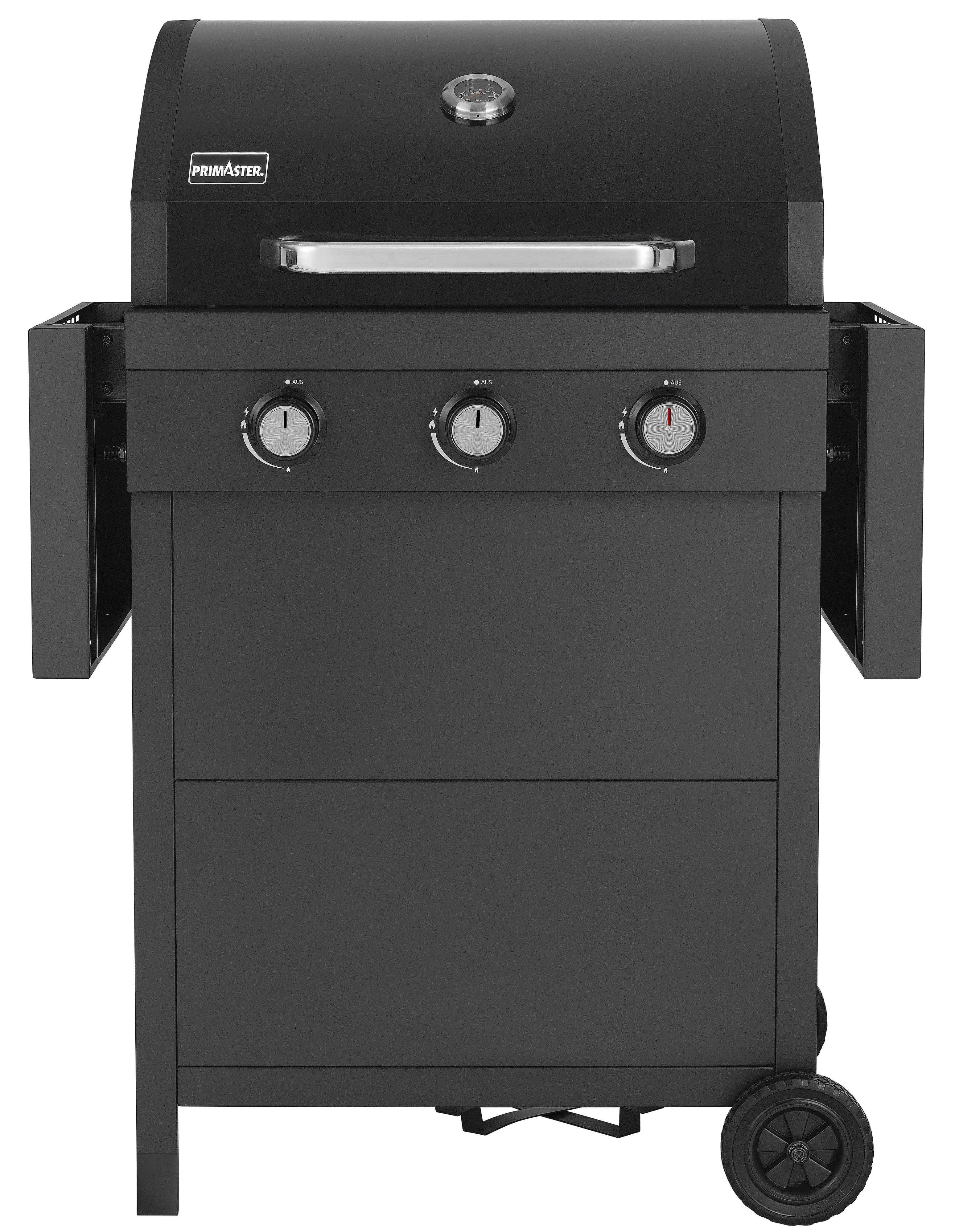 Primaster Gasgrill OPP 3 Brenner mit Powerzone Grillfläche: 65 x 43 cm