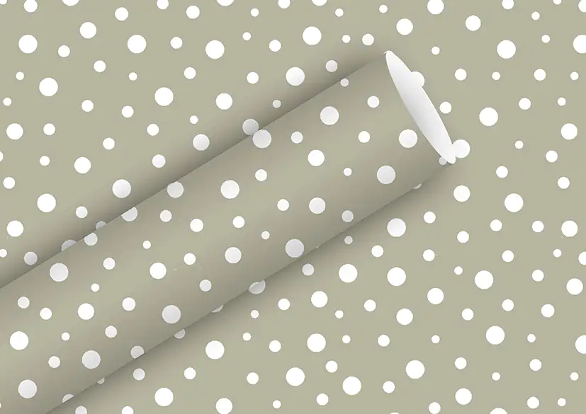 Braun & Company Geschenkpapier grau 2 m x 70 cm