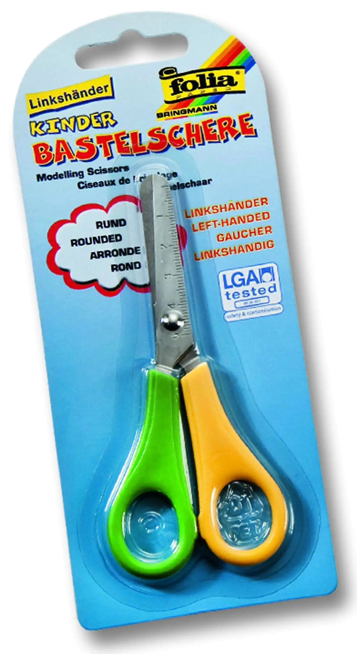 Glorex Bastelschere rund Linkshänder