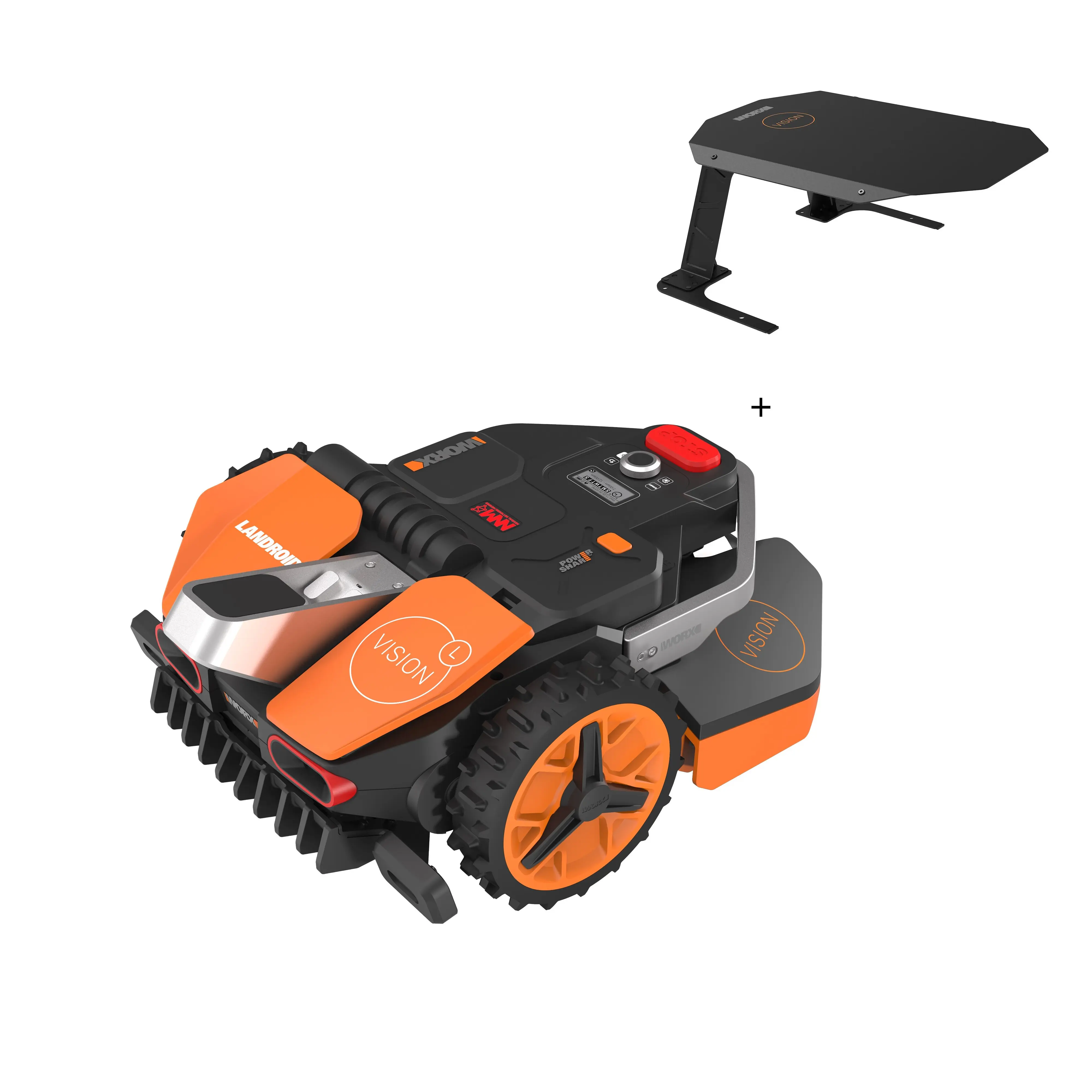 Worx Mähroboter Vision L1300 22 cm Schnittbreite inkl. Akku und Garage