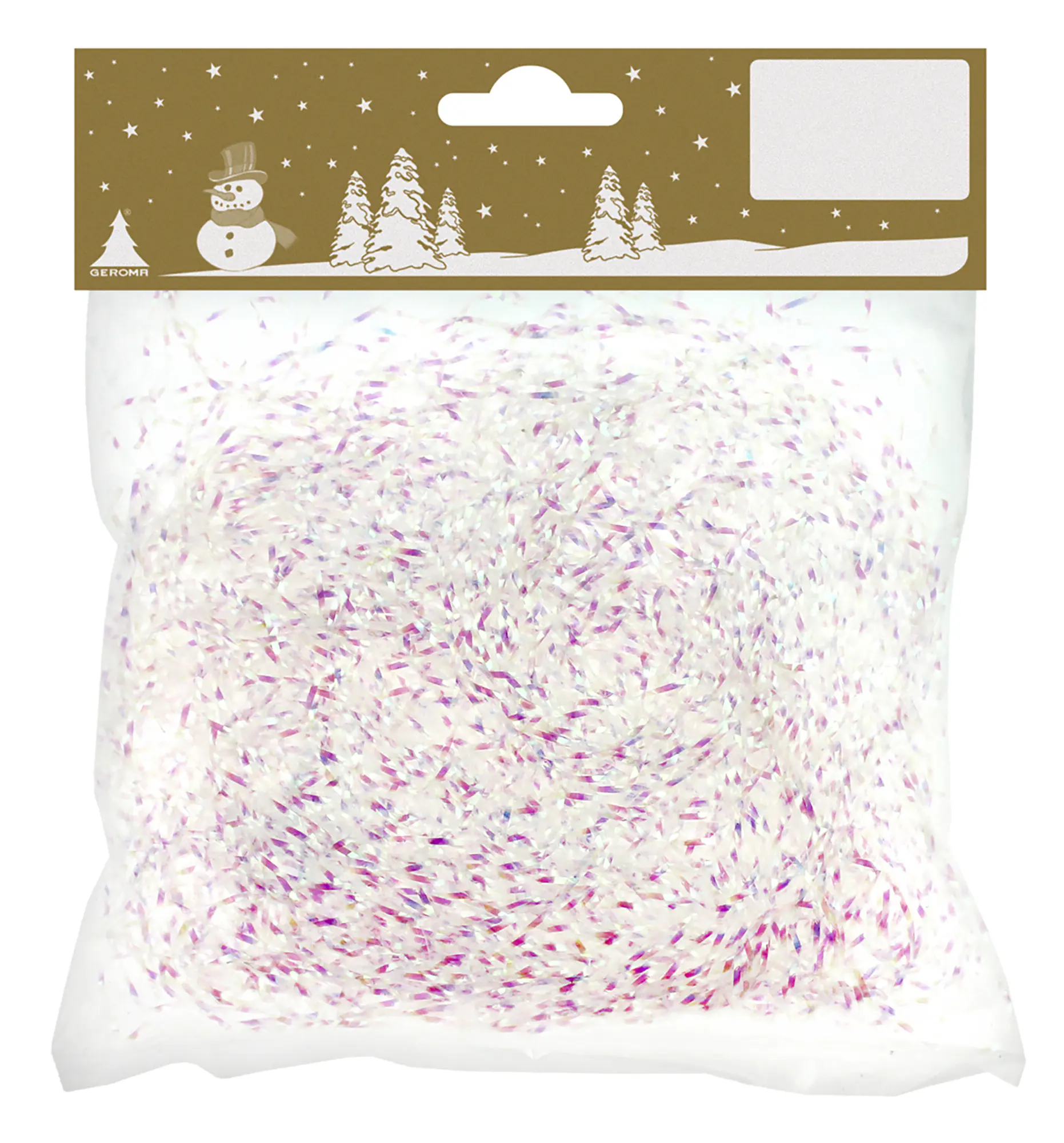 Deko-Wolle Kunststoff 10 g weiß