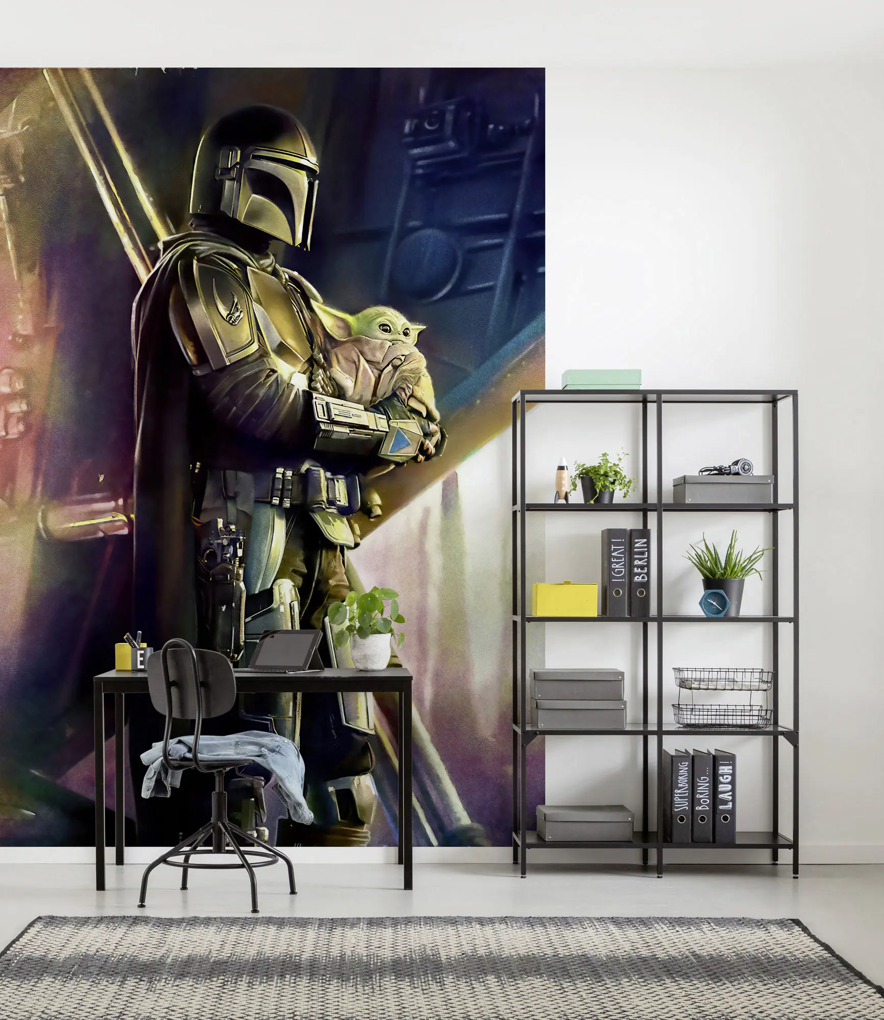 Komar Vlies Fototapete Mandalorian Savior 200 x 280 cm 