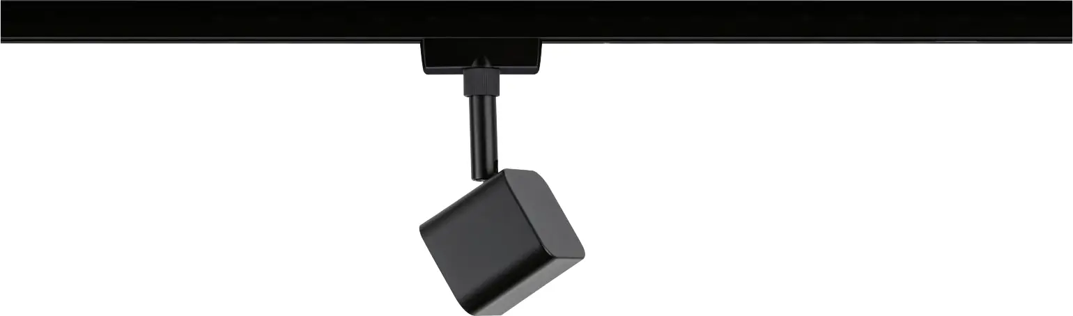Paulmann URail LED Einzelspot Muri schwarz matt warmweiß