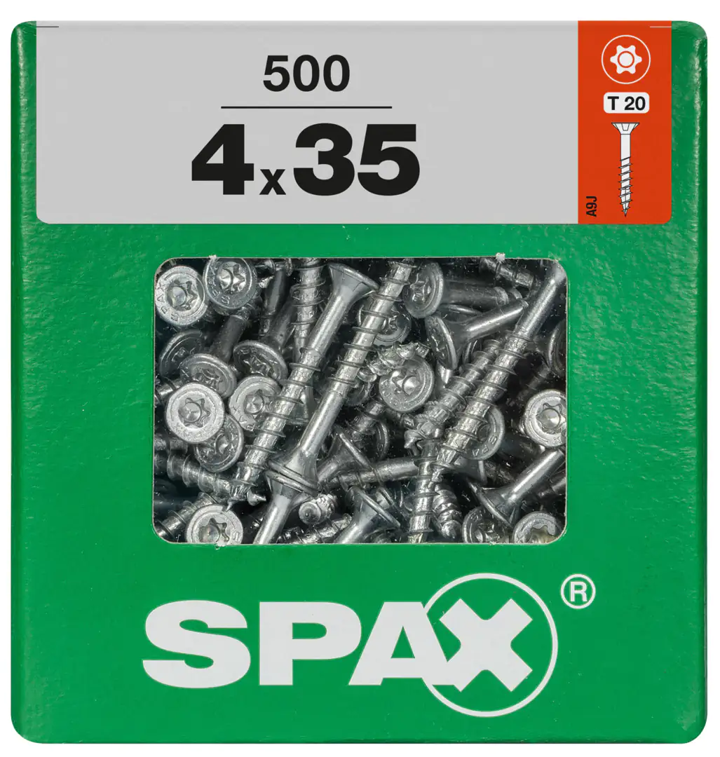 Spax Universalschrauben 4.0 x 35 mm TX 20 - 500 Stk.