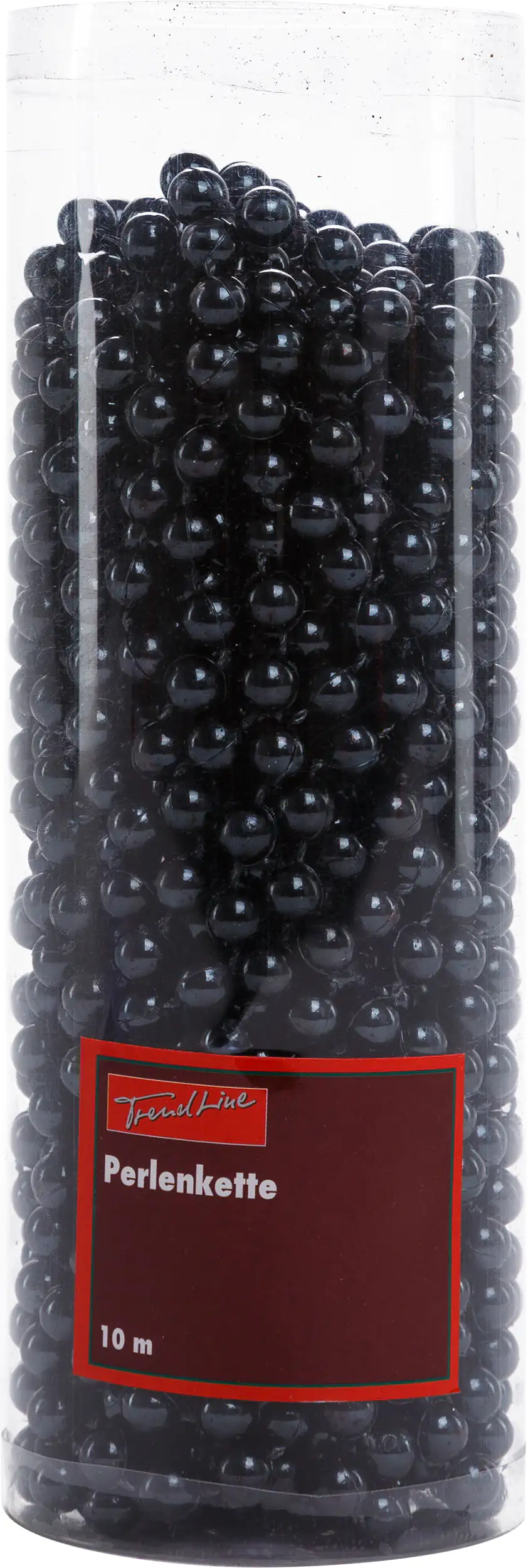 2076601553922_01 TrendLine Perlenkette bruchfest, langlebig 10 m schwarz