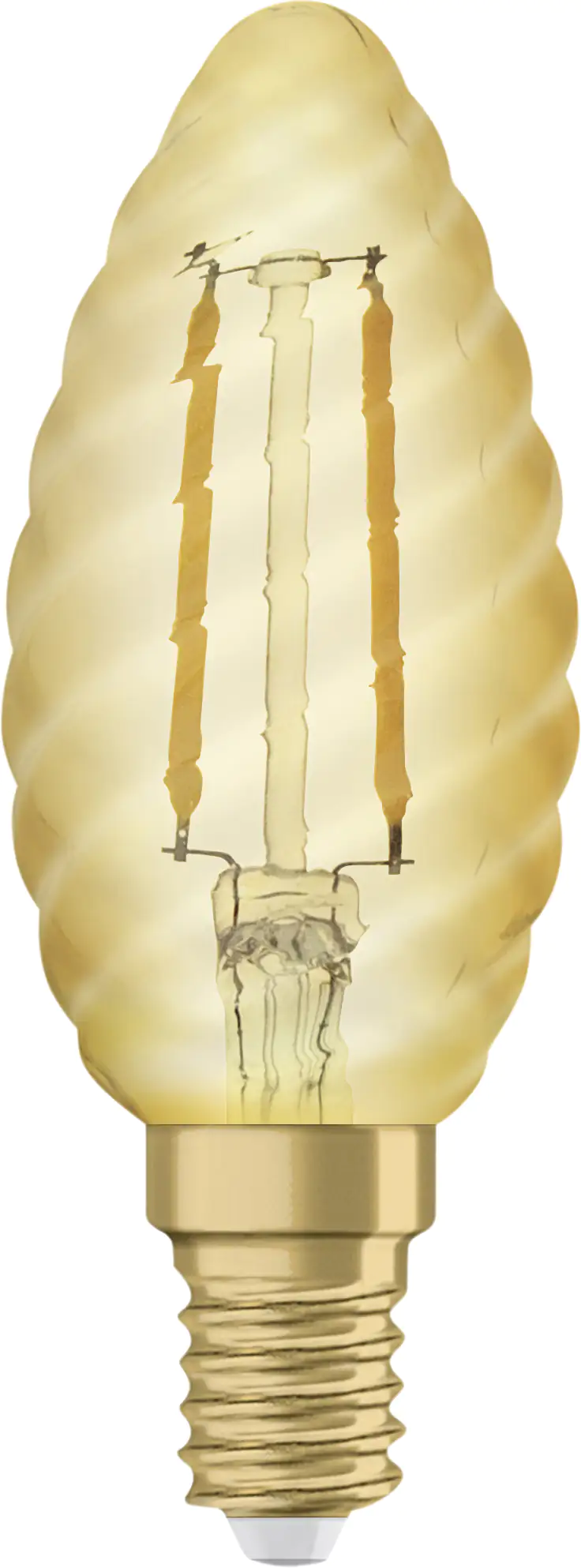 Osram LED Leuchtmittel Vintage 1906 Cla BAR E14 1,5W warmweiß, amber