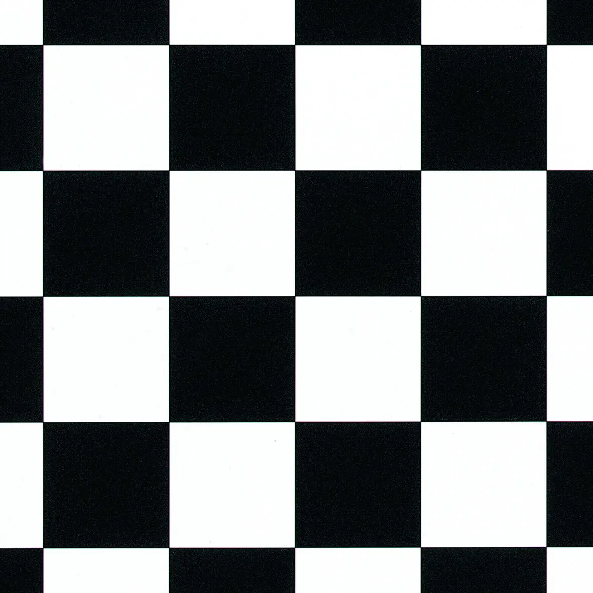 Bodenbelag Vinyl 4 m Trail Schachbrett schwarz/weiß