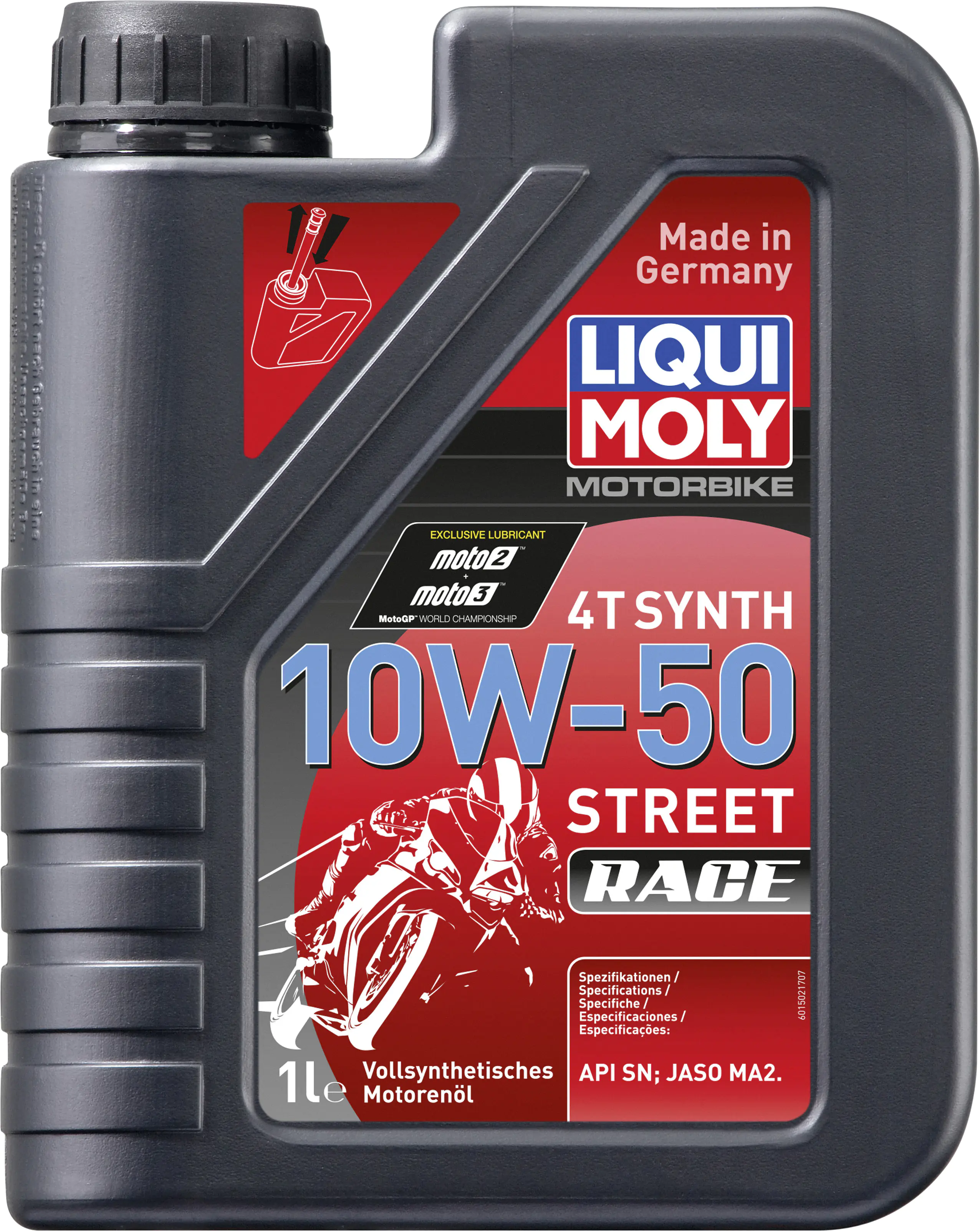Liqui Moly 4-Takt Motoröl 4T Synth 10W-50 Street Race 1 L
