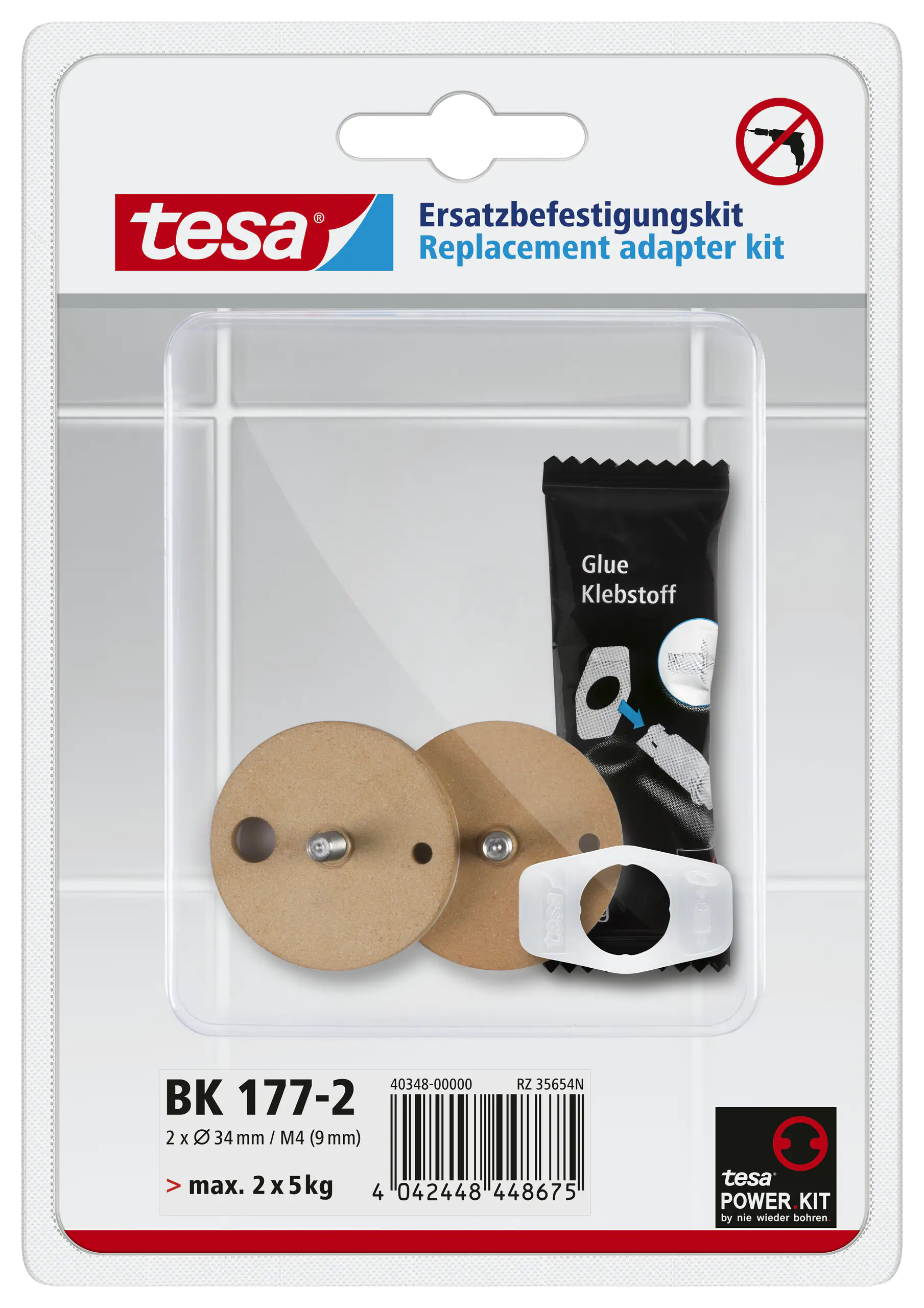 Tesa Befestigungsadapter BK177-2