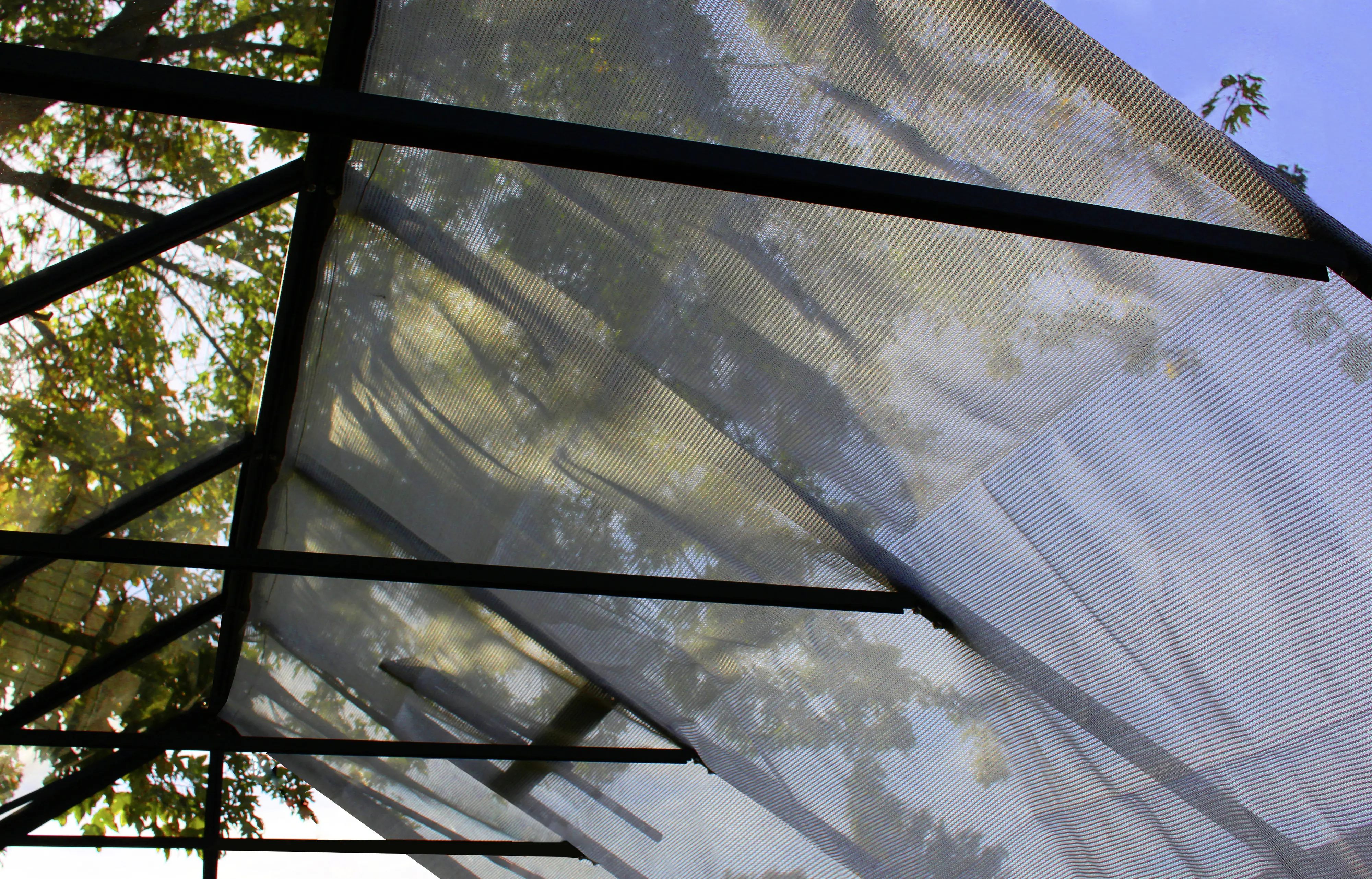 Vitavia Schattiergewebe 183 x 259 cm weiß