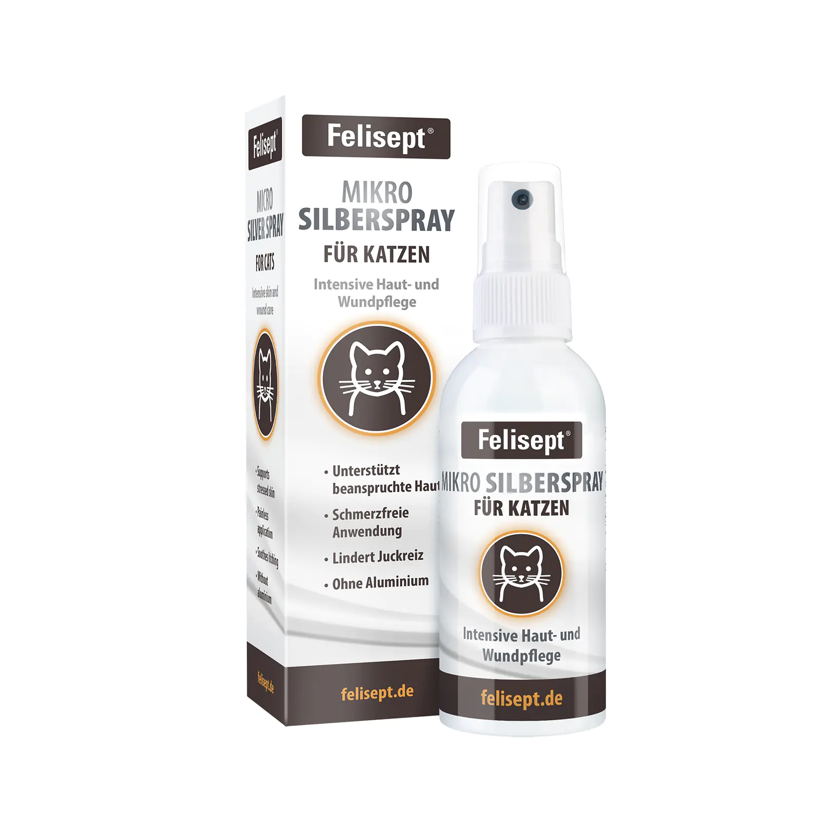 Felisept Mikro Silberspray für Katzen 75 ml Felisept Mikro Silberspray für Katzen 75 ml