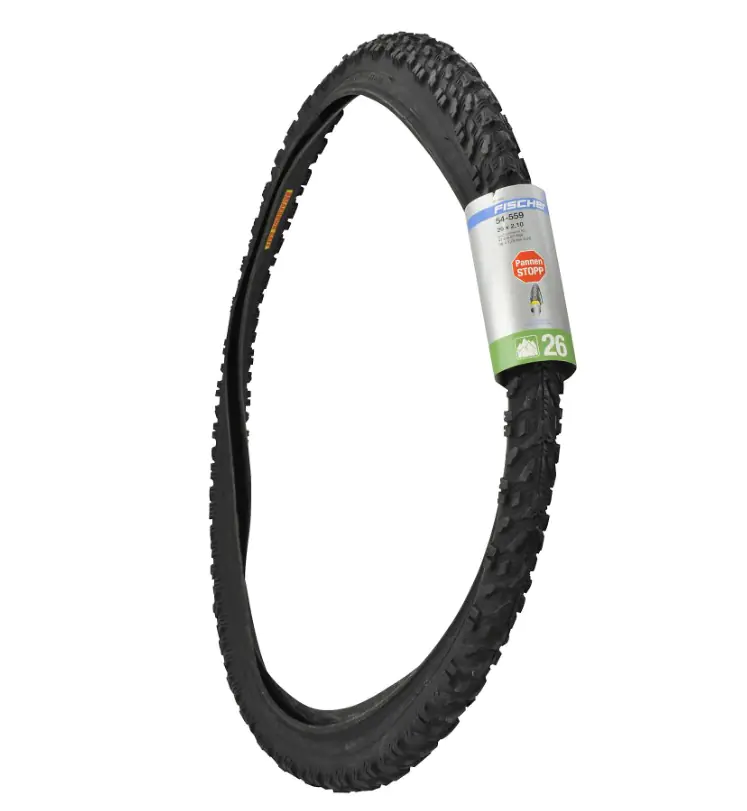 Fischer Fahrradreifen (26 Zoll) 66,04 cm MTB 54-559 mm (ETRTO) Fischer Fahrradreifen (26 Zoll) 66,04 cm MTB 54-559 mm (ETRTO)