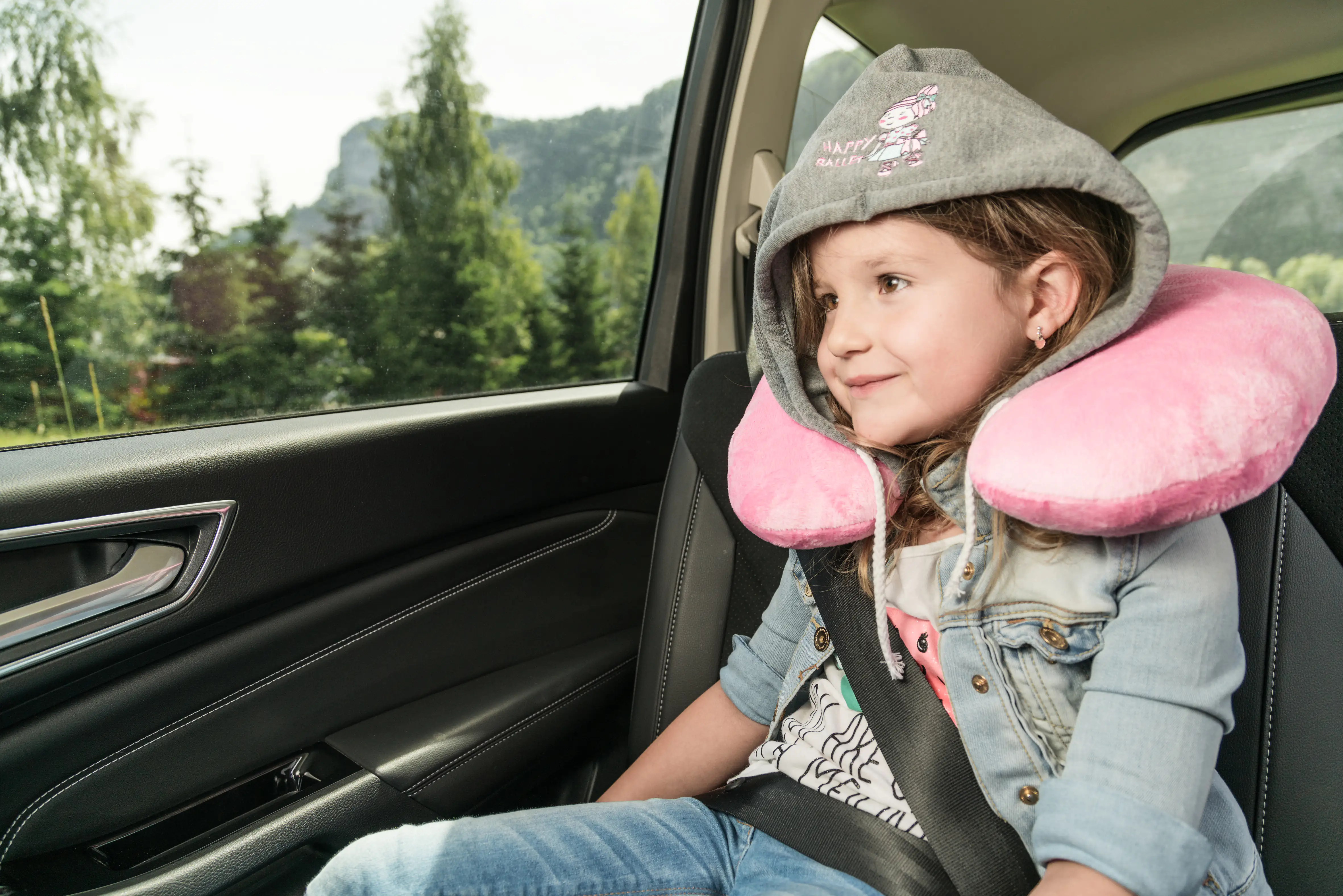 Walser Kapuzen Nackenrolle Ballet Doll rosa 1-teilig