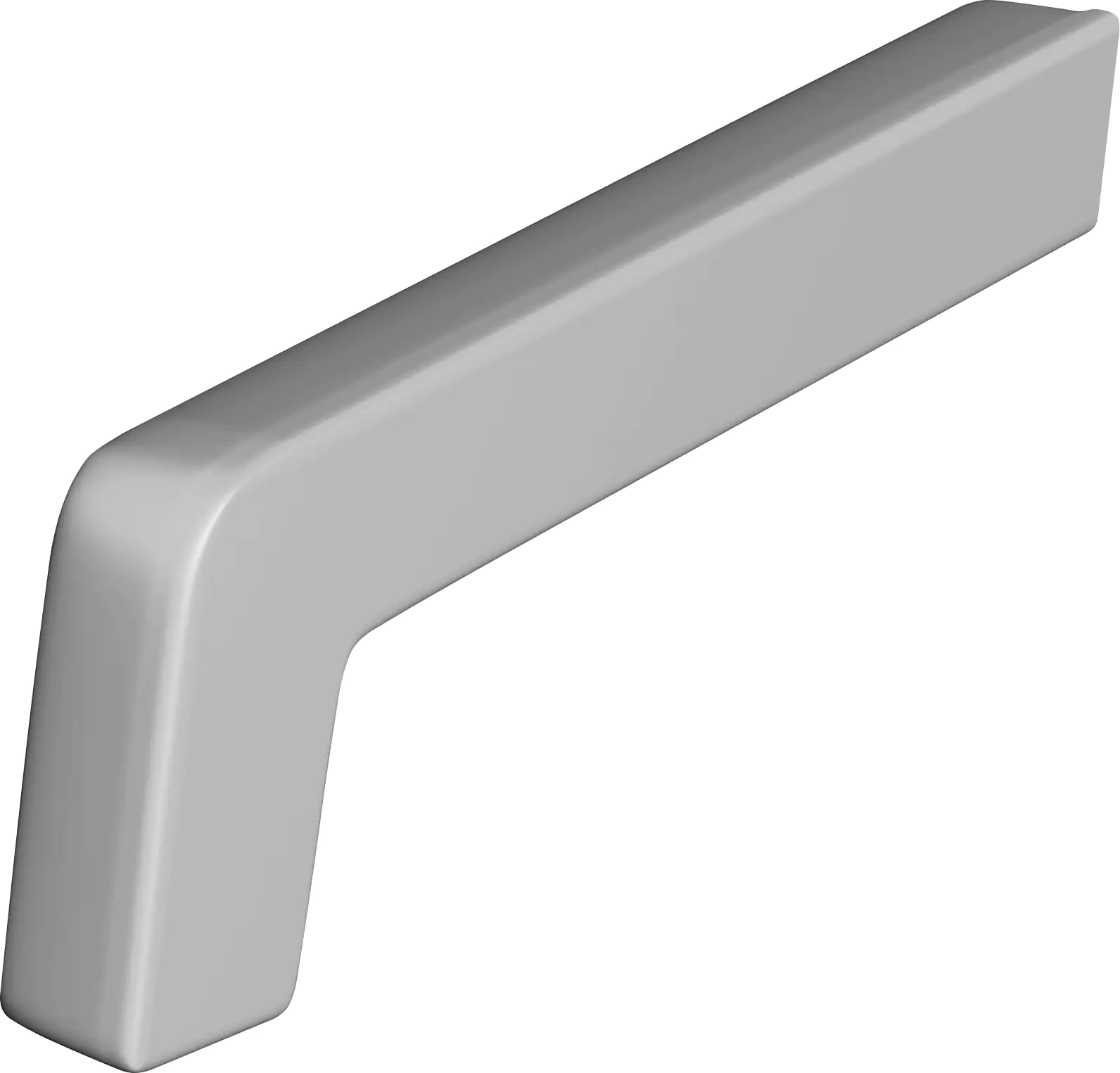 Sarei PVC Seitenteile silber 195 mm