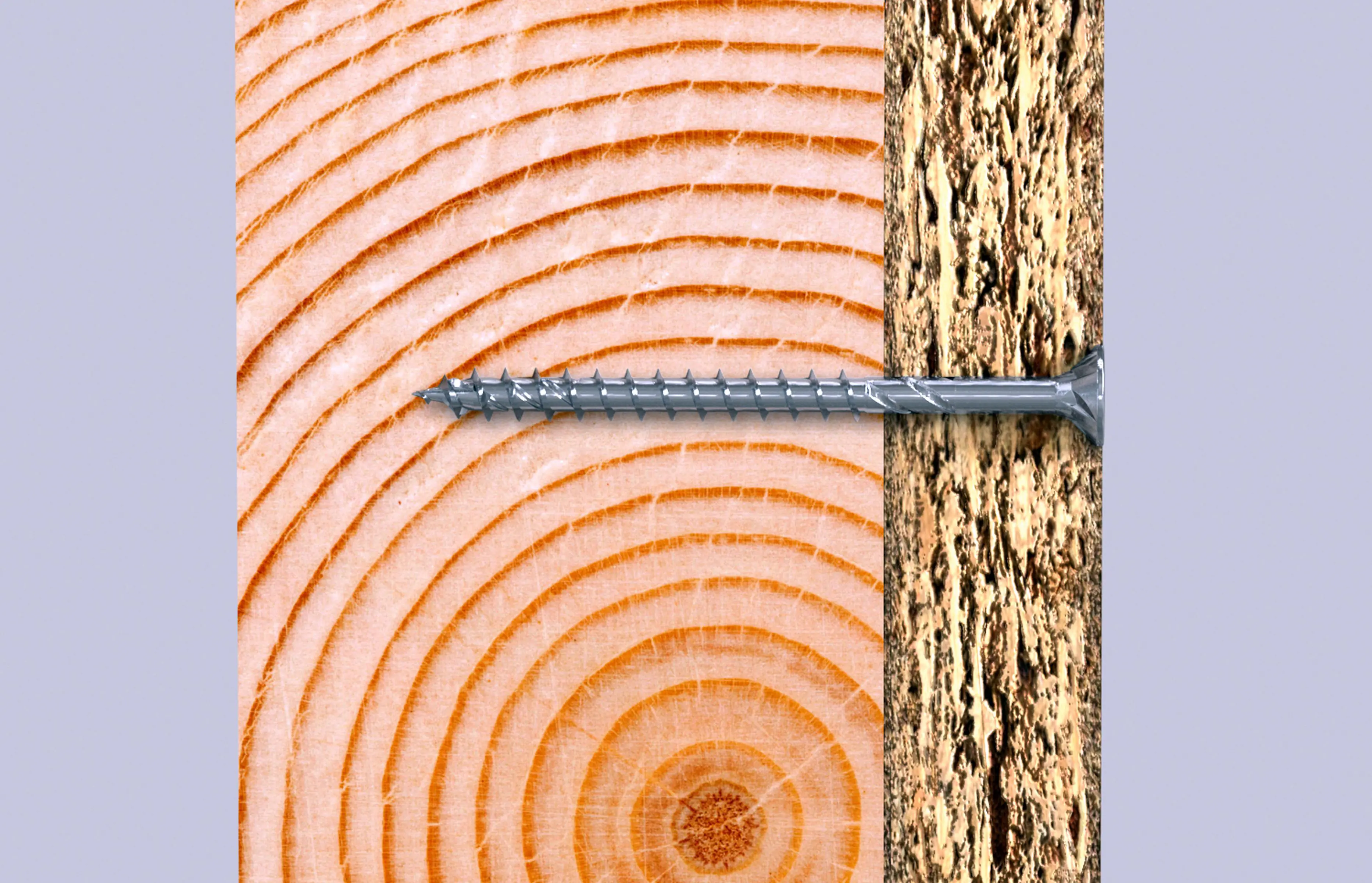 Fischer Universalschrauben 4,0 x 60 mm PZ 2 Senkkopf Teilgewinde 50 Stück