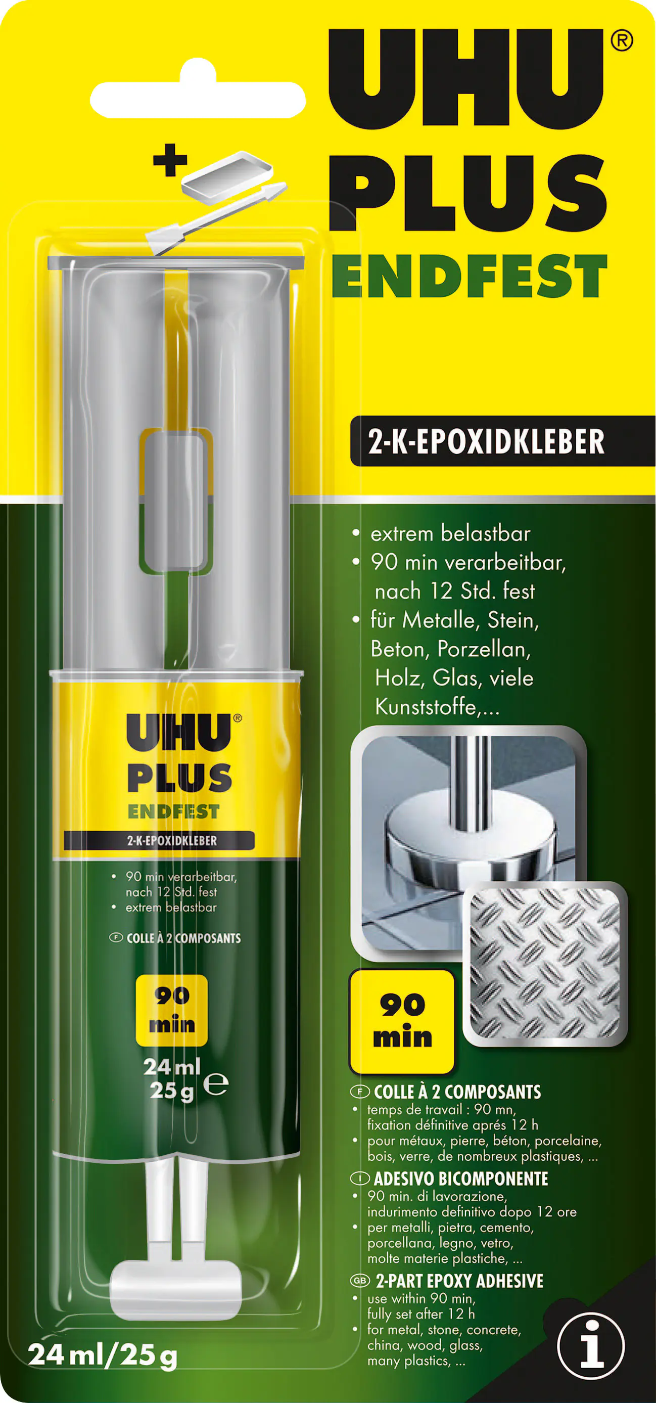 UHU plus endfest 90 min Doppelkammerspritze 25 g