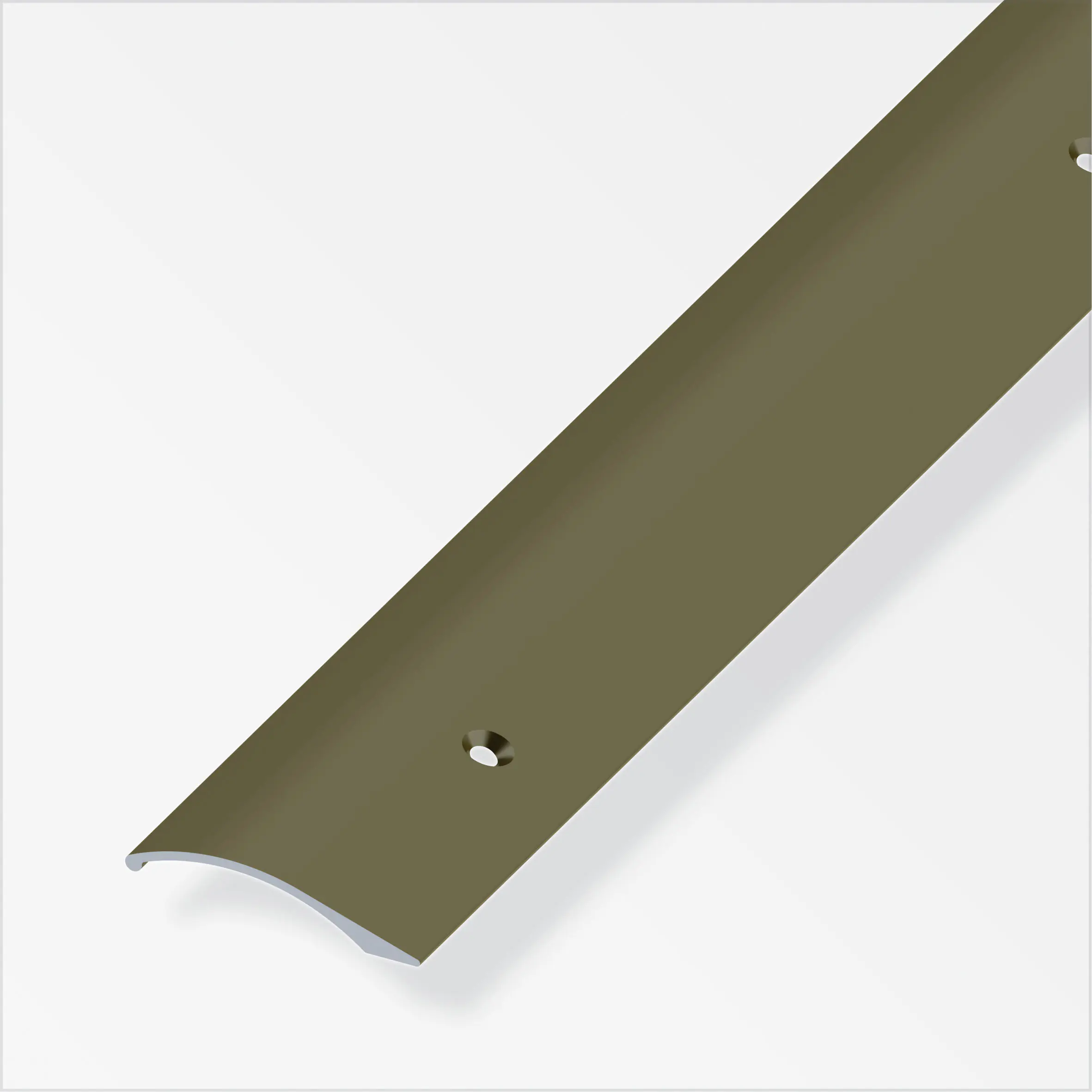 alfer Ausgleichsprofil 1 m, 38.5 x 7.5 mm Aluminium eloxiert bronze