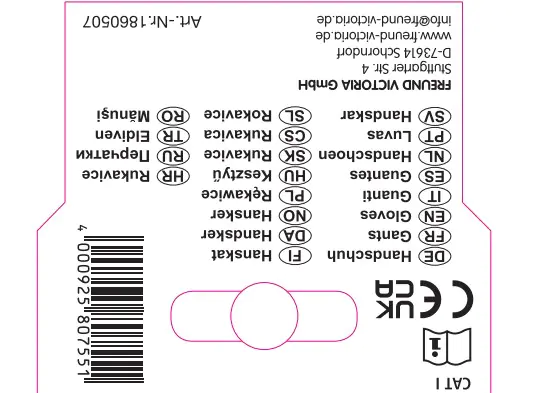 Freund Victoria Kinderhandschuh Größe 7