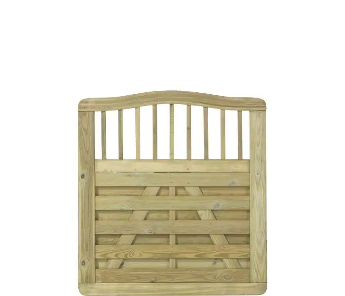 Plus Einzeltor Rondo 100 x 104/107 cm druckimprägniert