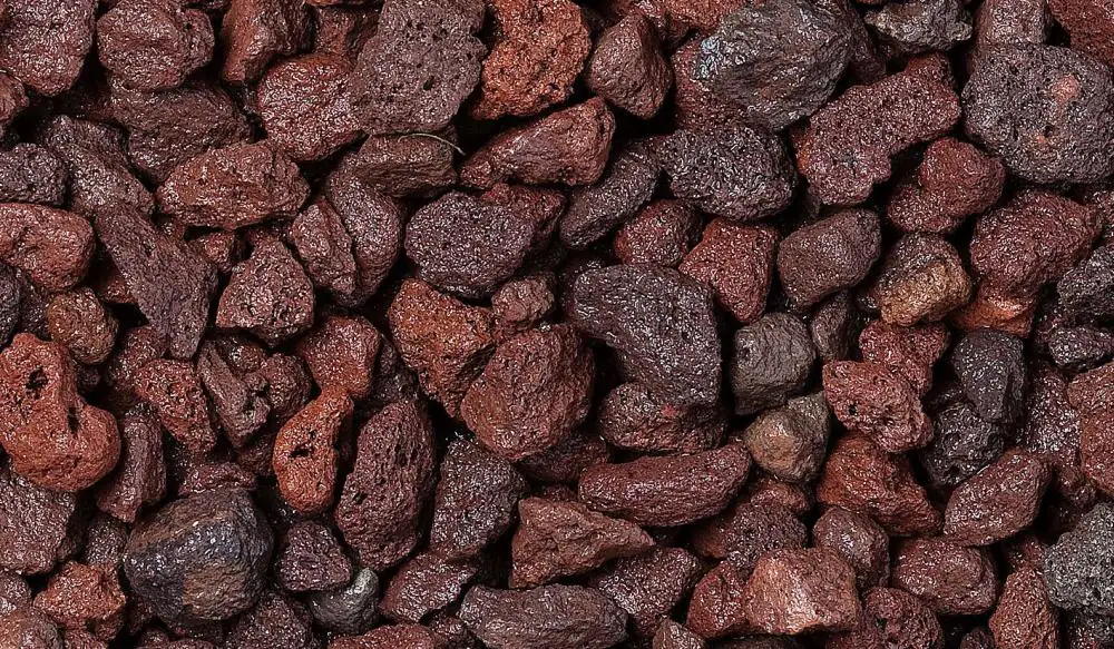 Splitt Lava Lapillo 12 - 16 mm rot-lava 18 kg