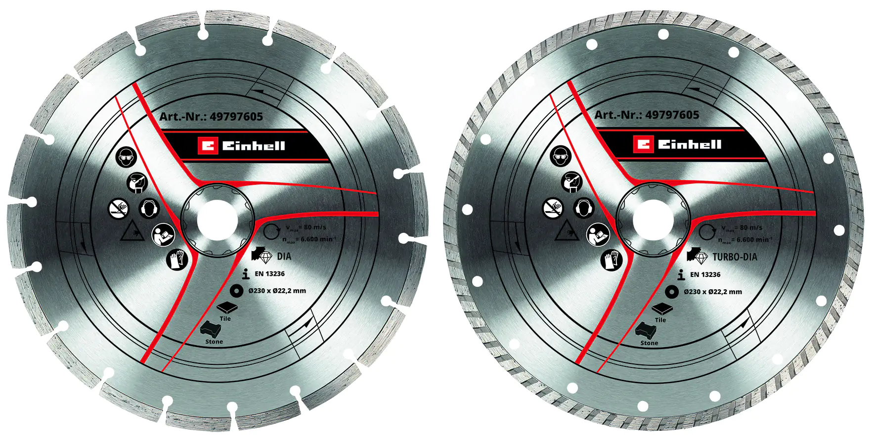 Einhell Diamanttrennscheibe Ø 230 x 22,23 mm Einhell Diamanttrennscheibe Ø 230 x 22,23 mm