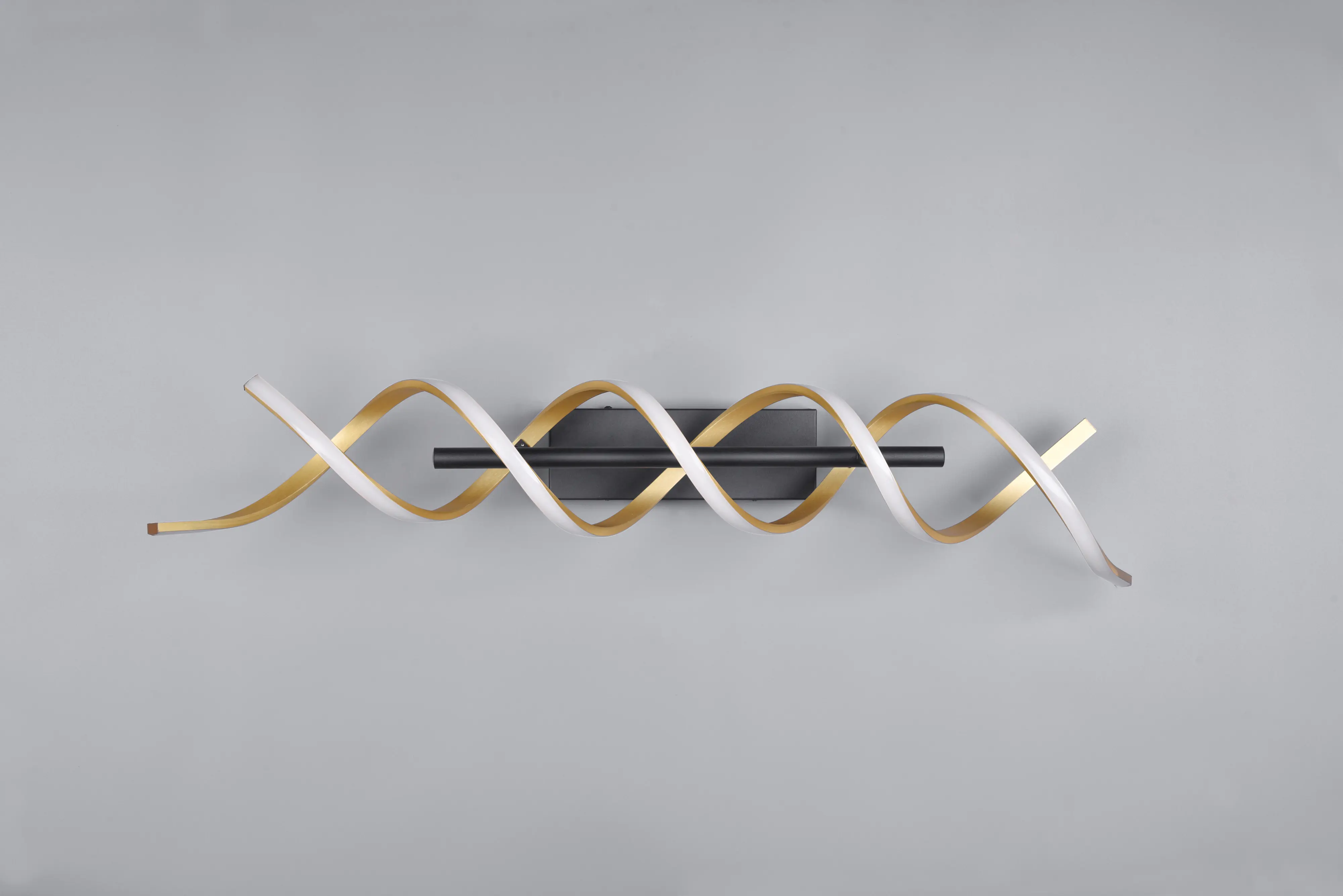 Trio LED-Deckenleuchte Sequence 20,5 x 90 cm warmweiß-neutralweiß messing matt dimmbar