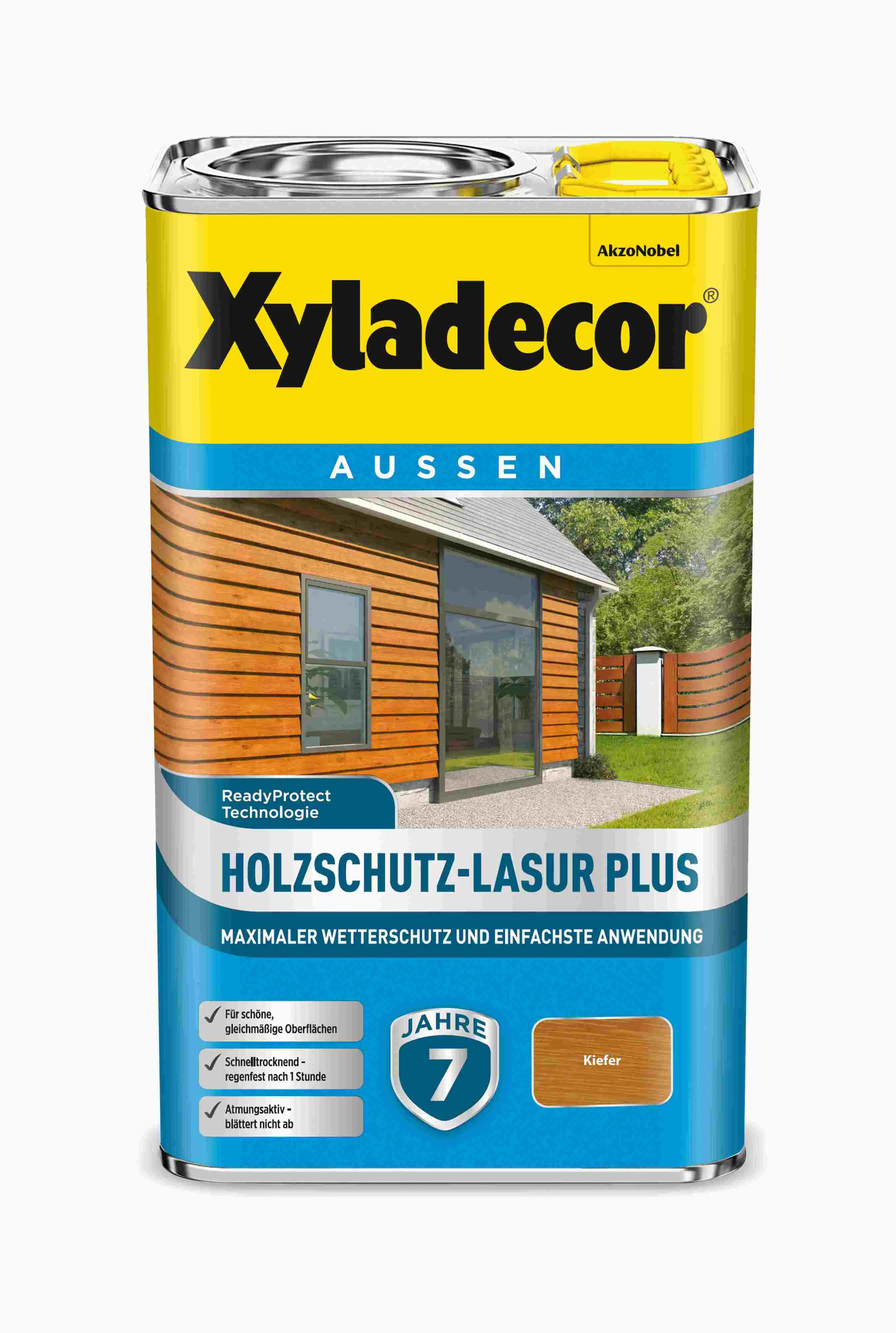 Xyladecor Holzschutz-Lasur 2,5 L kiefer Plus