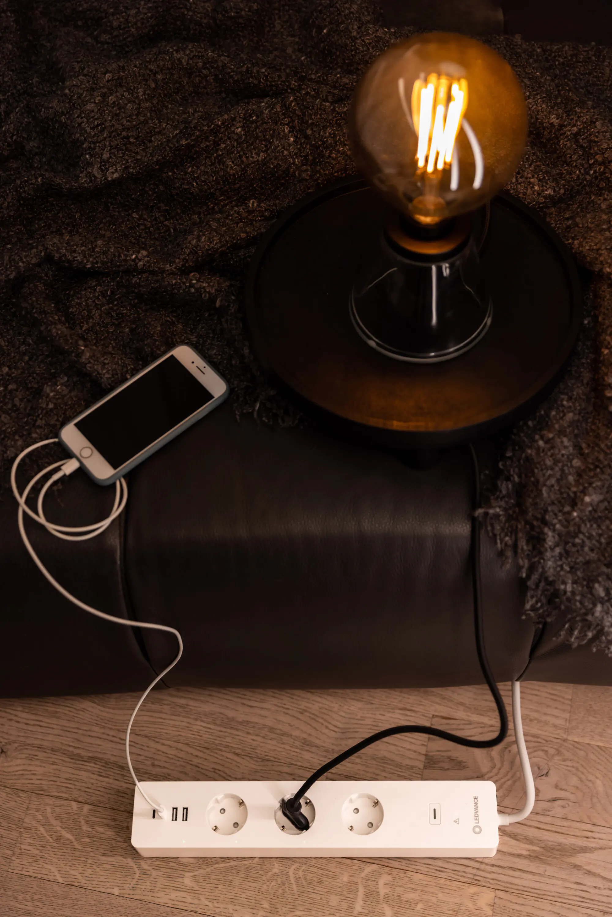 Ledvance 3-fach Steckdosenleiste Smart+WiFi mit USB-A und USB-C