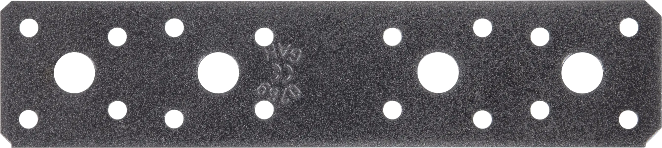 Alberts Duravis Flachverbinder schwarz diamant, 180 x40 x 3,0 mm
