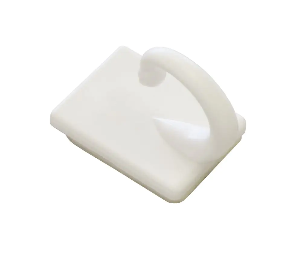 Gardinia Raffhaken weiß, 2,5 cm, 2 Stück