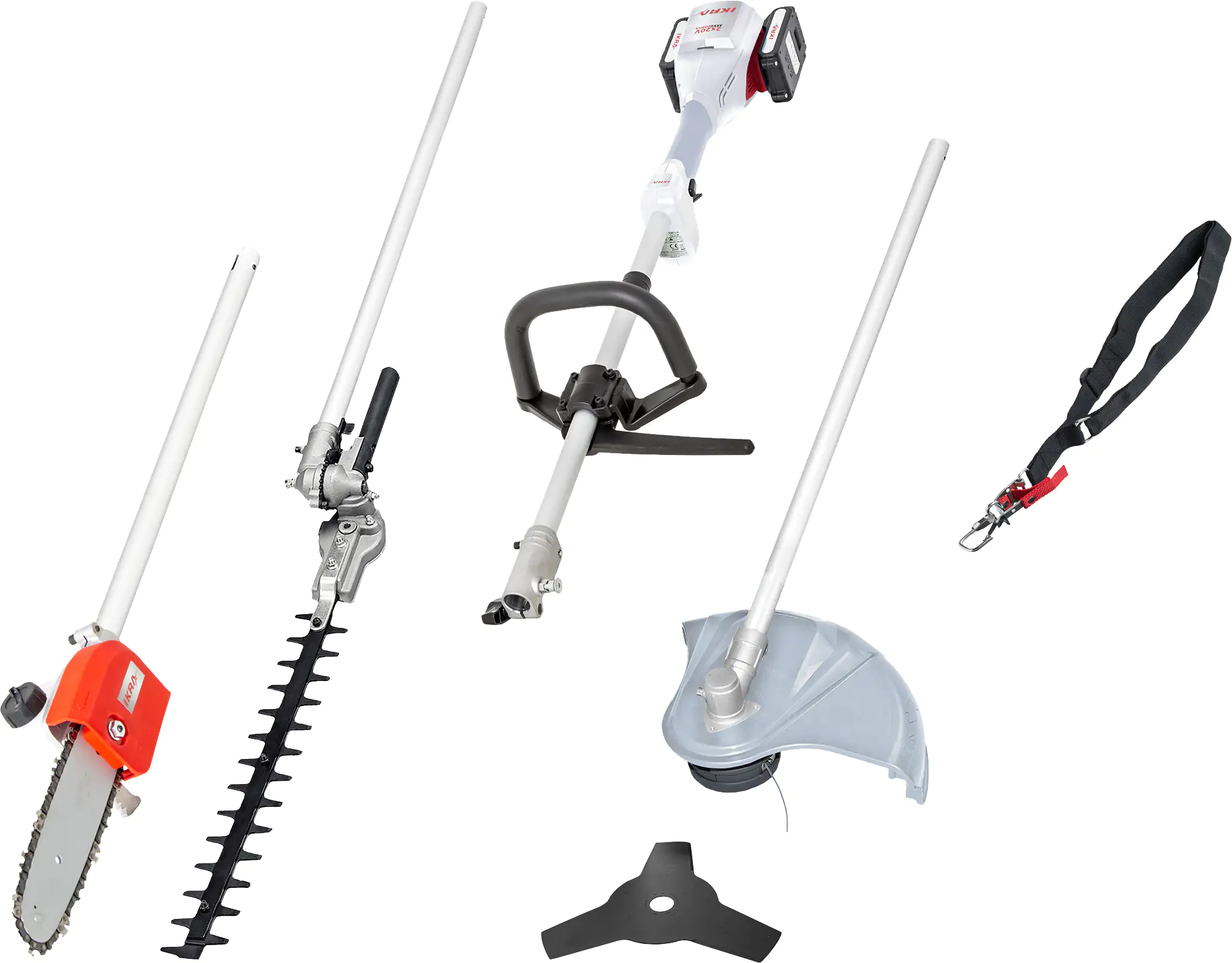 4010951780834 Ikra Akku Multitool ICMT 2/20 40 V (2x20V) / 4.0 Ah