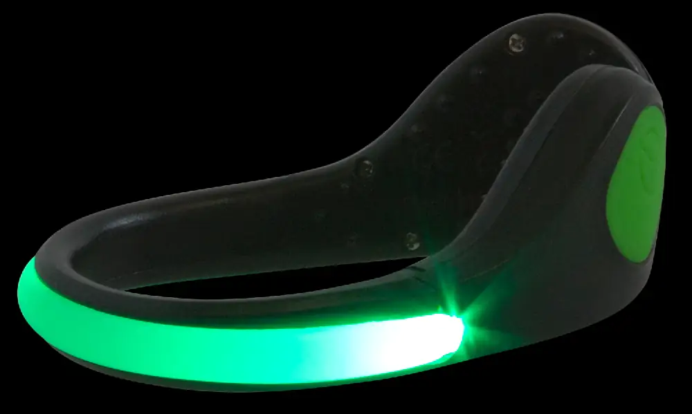 Walser LED Schuh Clip grün