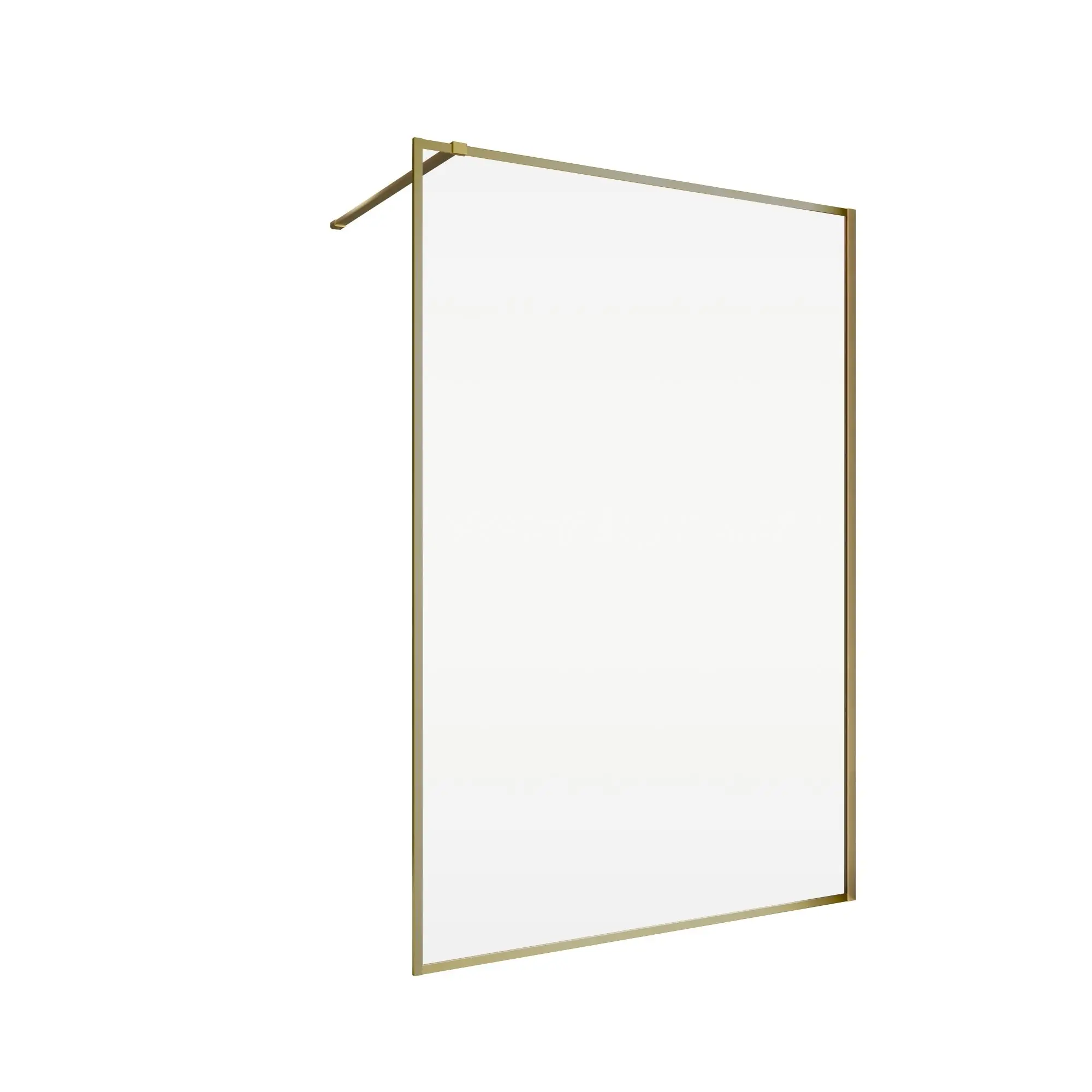 Schulte Duschwand Walk In Trend 2.0 140 x 200 cm Goldoptik matt klar Schulte Duschwand Walk In Trend 2.0 140 x 200 cm Goldoptik matt klar