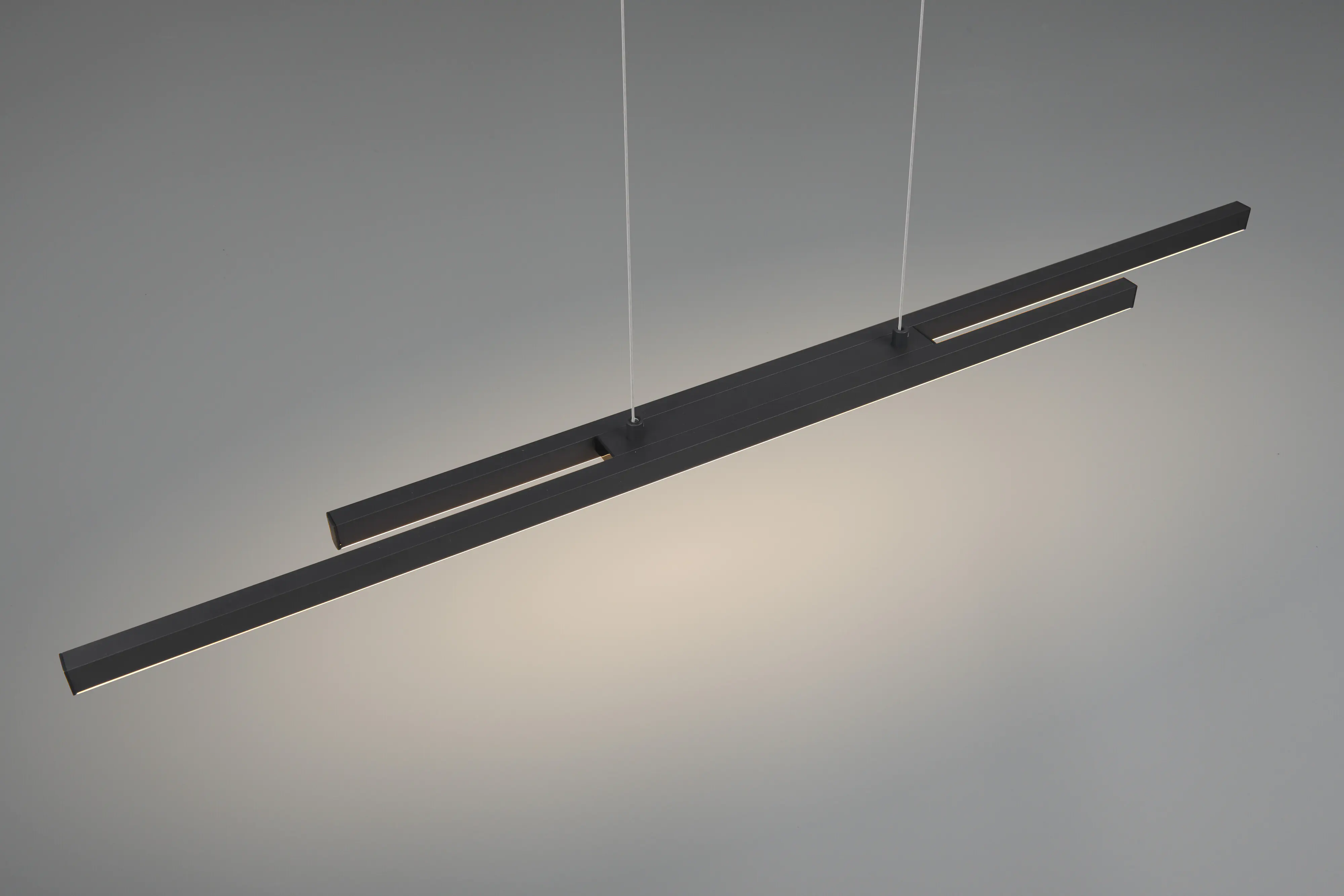 Trio Leuchten LED Pendellechte Odio 28W schwarz