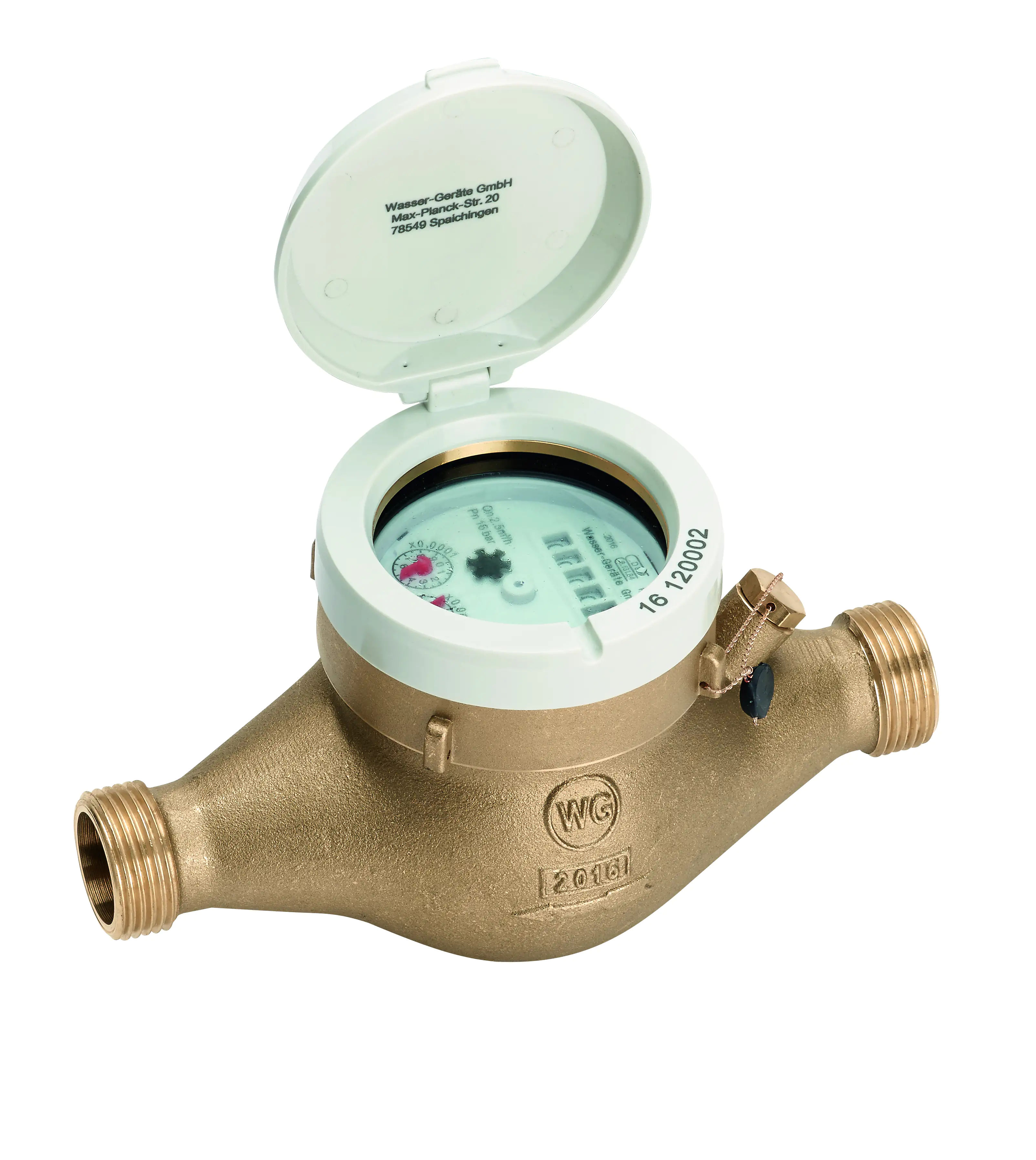 Hauswasserzähler für Kaltwasser 3/4" QN 2,5, für Kaltwasser Hauswasserzähler für Kaltwasser 3/4" QN 2,5, für Kaltwasser