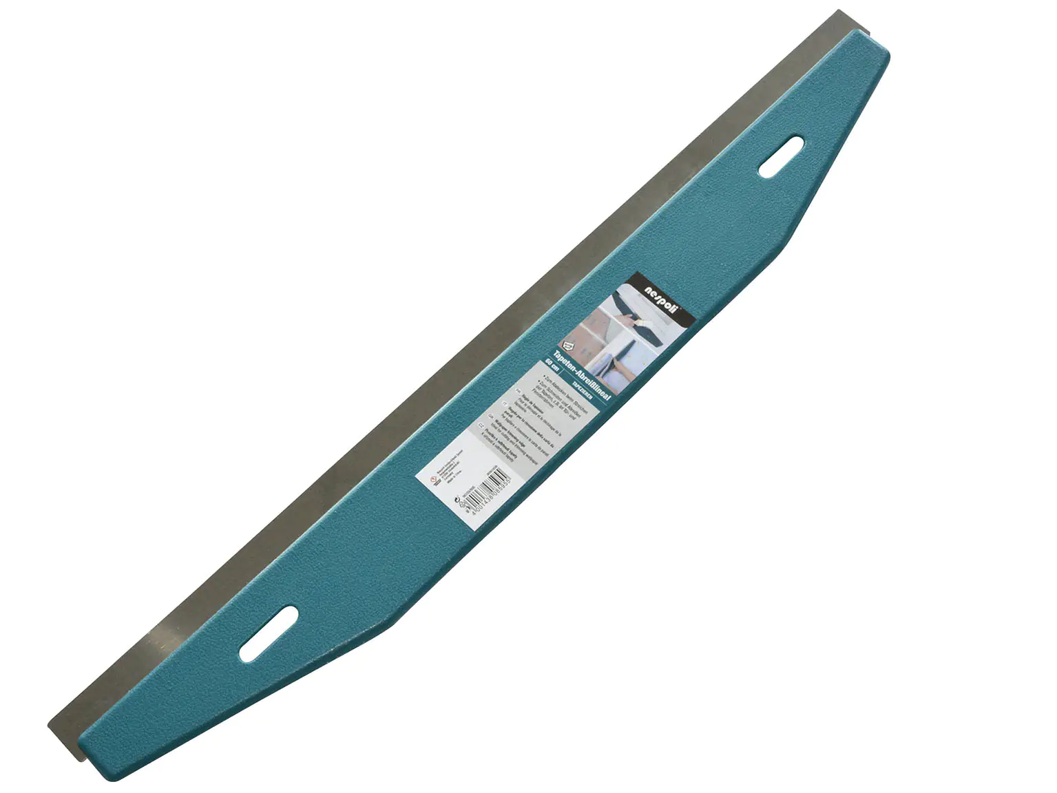 Nespoli Tapeten-Abreißlineal 60 cm petrol Nespoli Tapeten-Abreißlineal 60 cm petrol